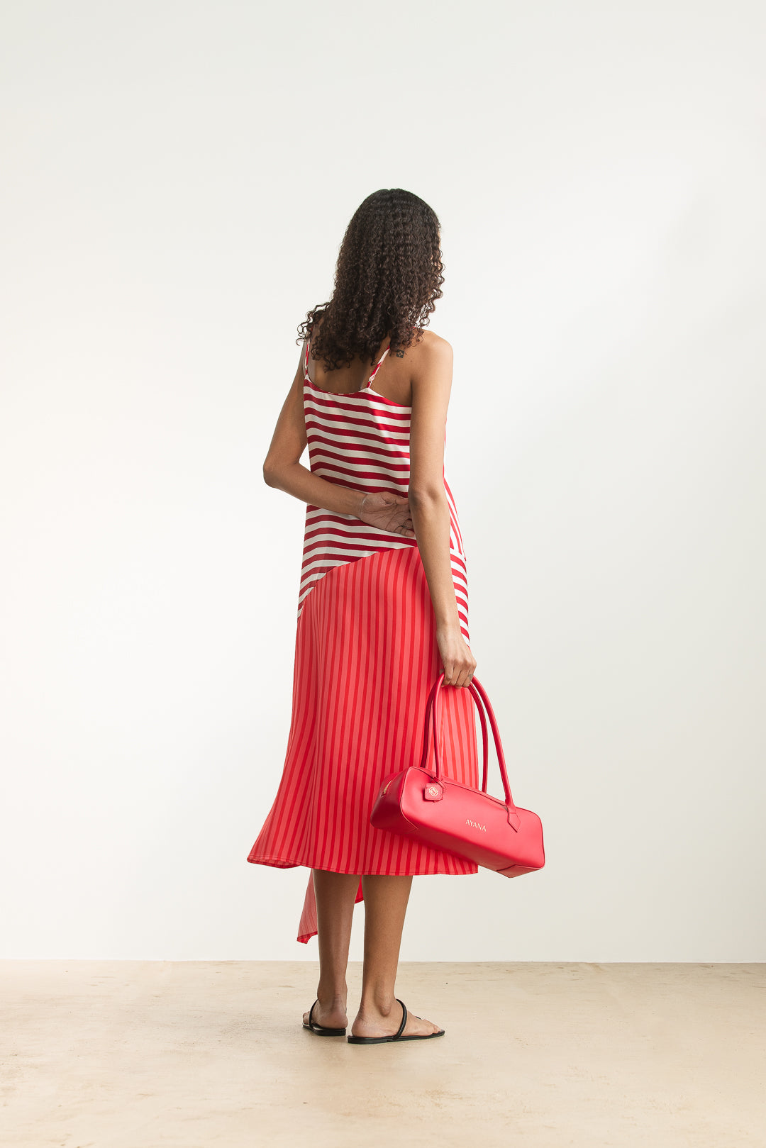 Alani Asymmetrical Slip Dress