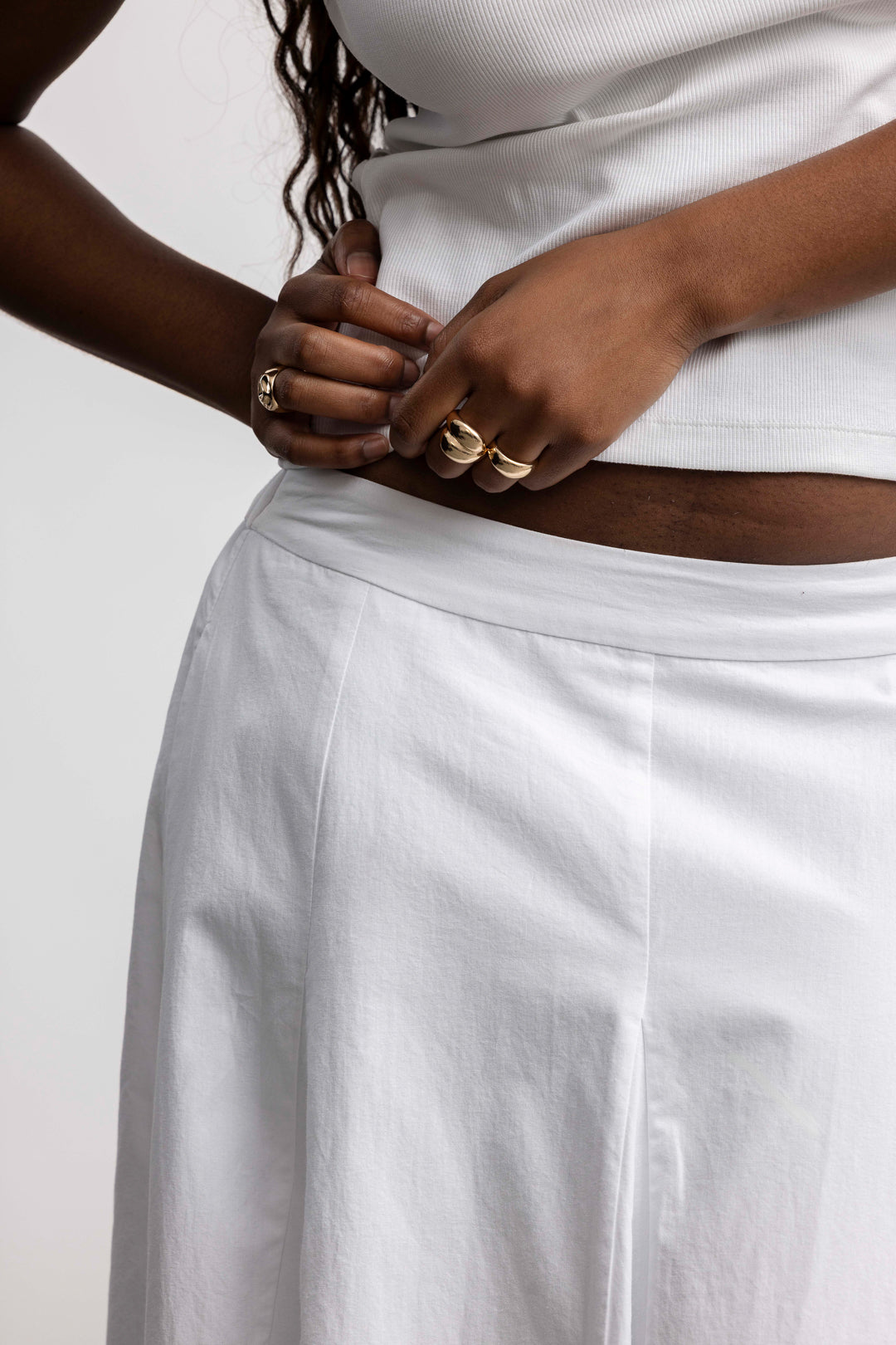 Lulama Aline Skirt _ 165995 _ White