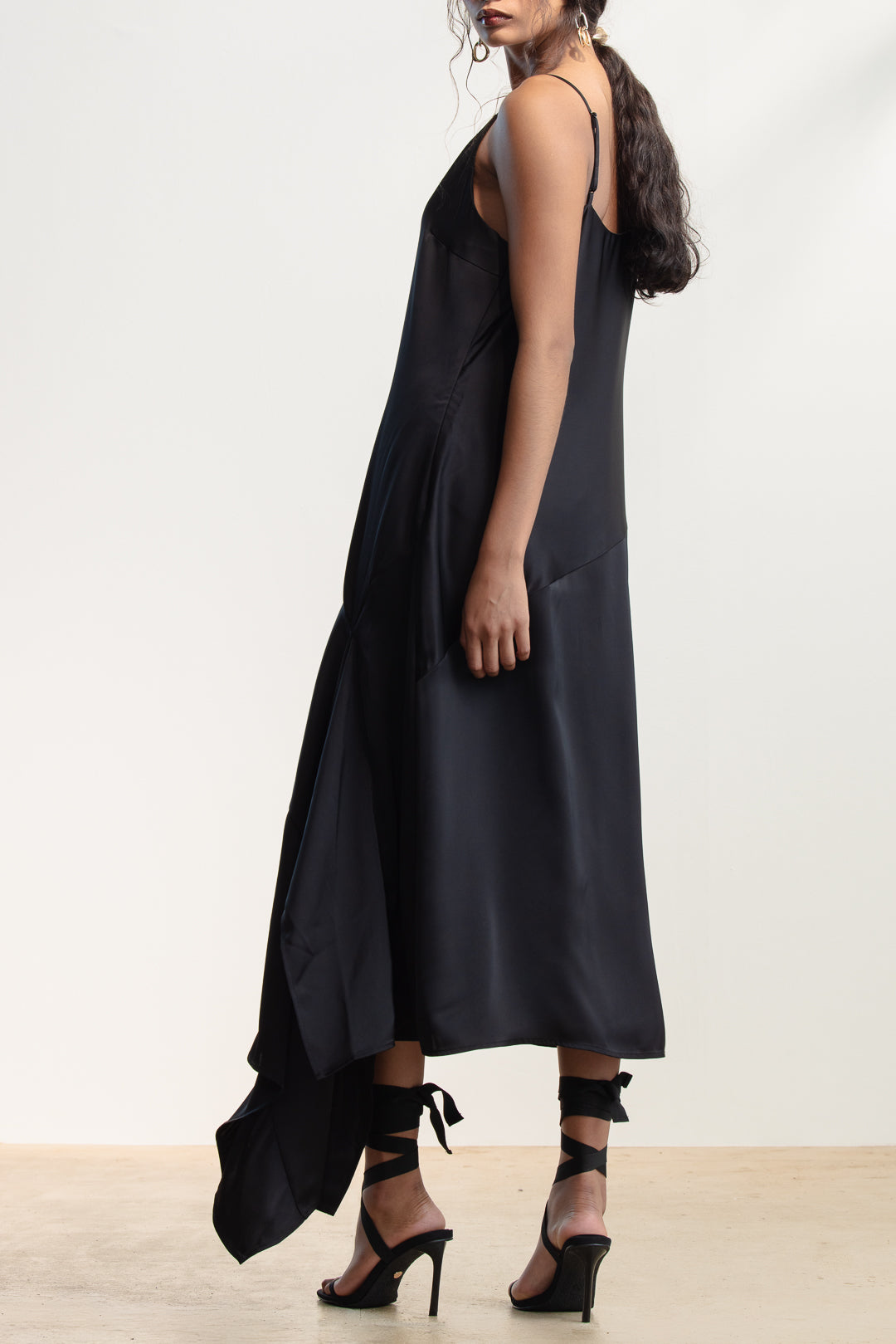 Alani Asymmetrical Slip Dress