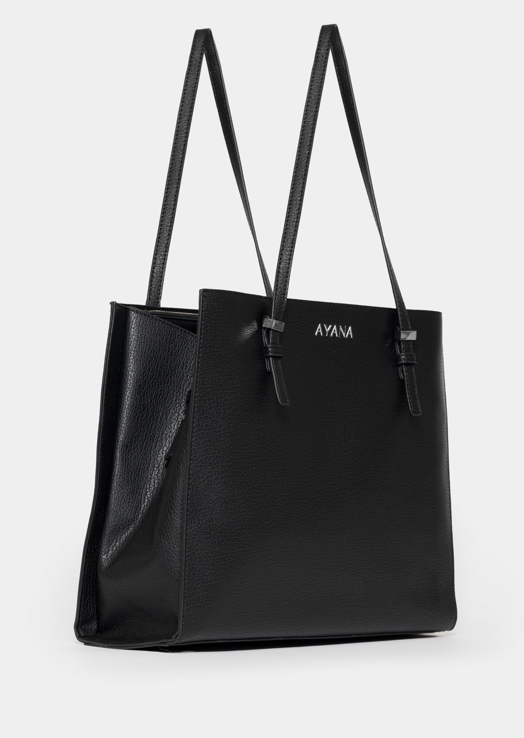 Lufuno Smart Tote _ 167855 _ Black Texture