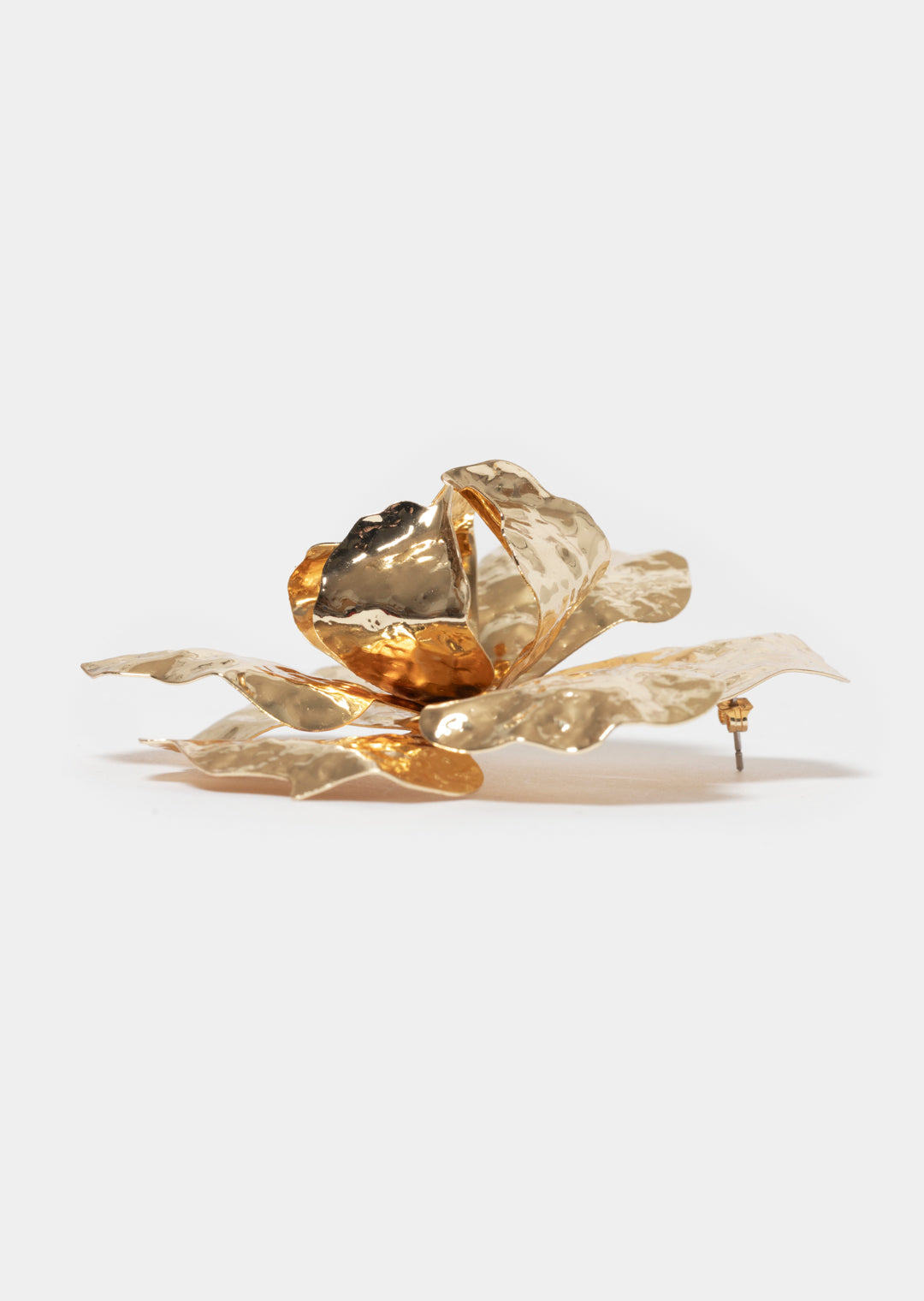 Mbali Flower Earrings _ 166991 _ Gold