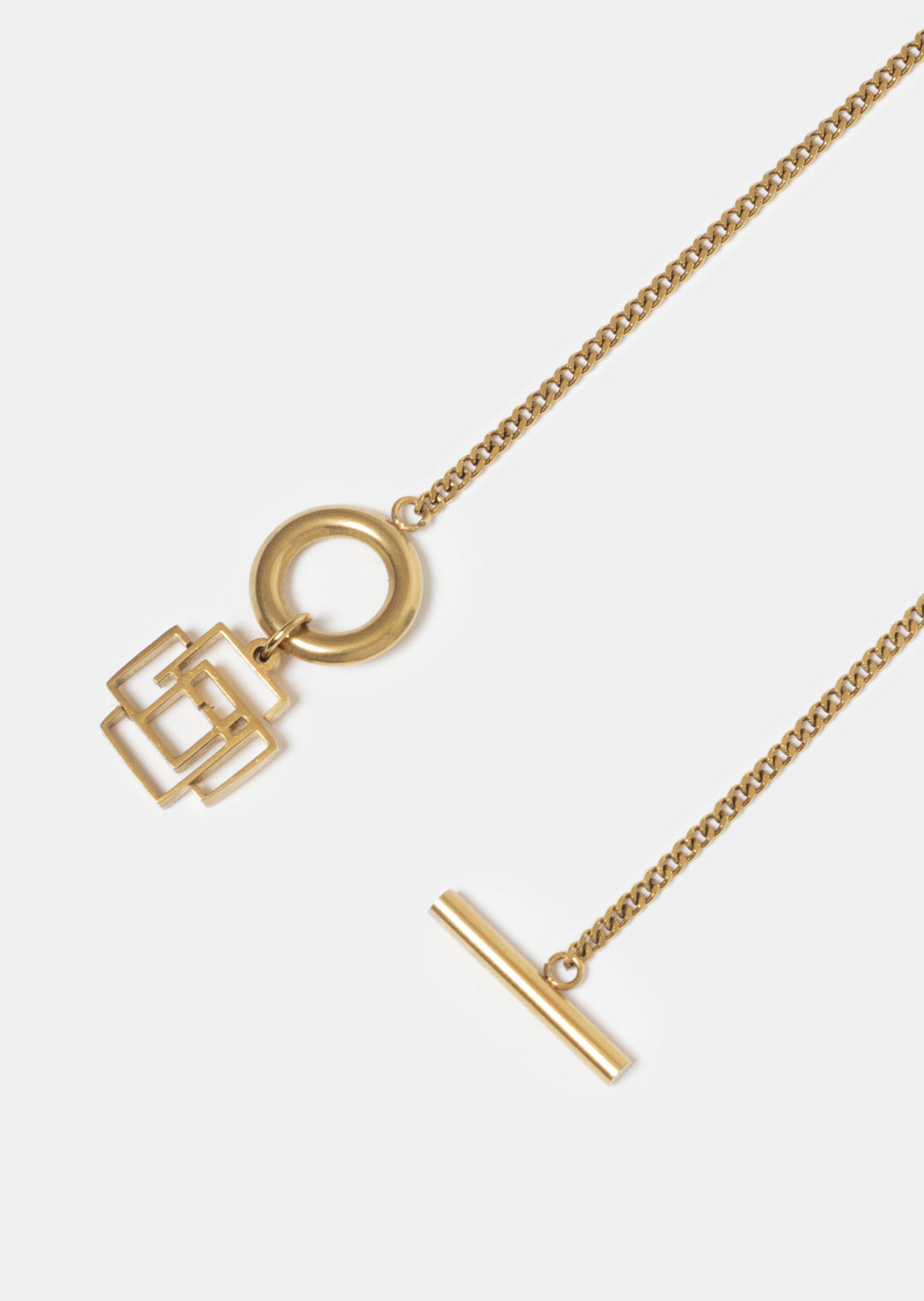 Mandy Pendent Necklace _ 166997 _ Gold