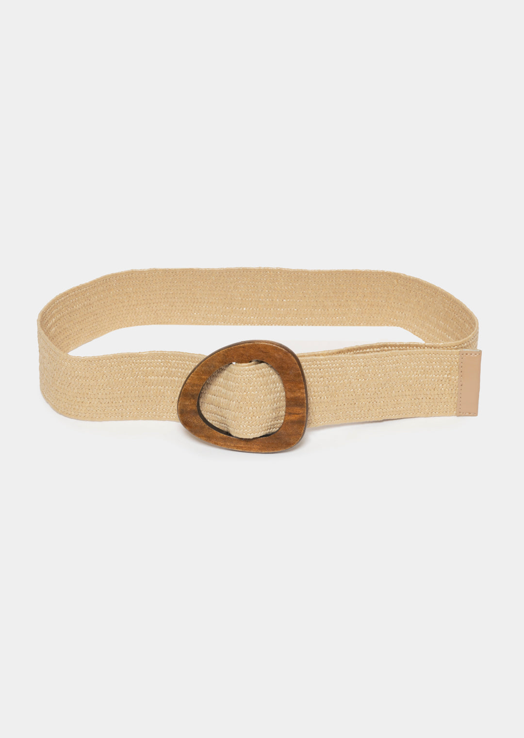 Kitso Raffia Belt _ 170261 _ Ecru