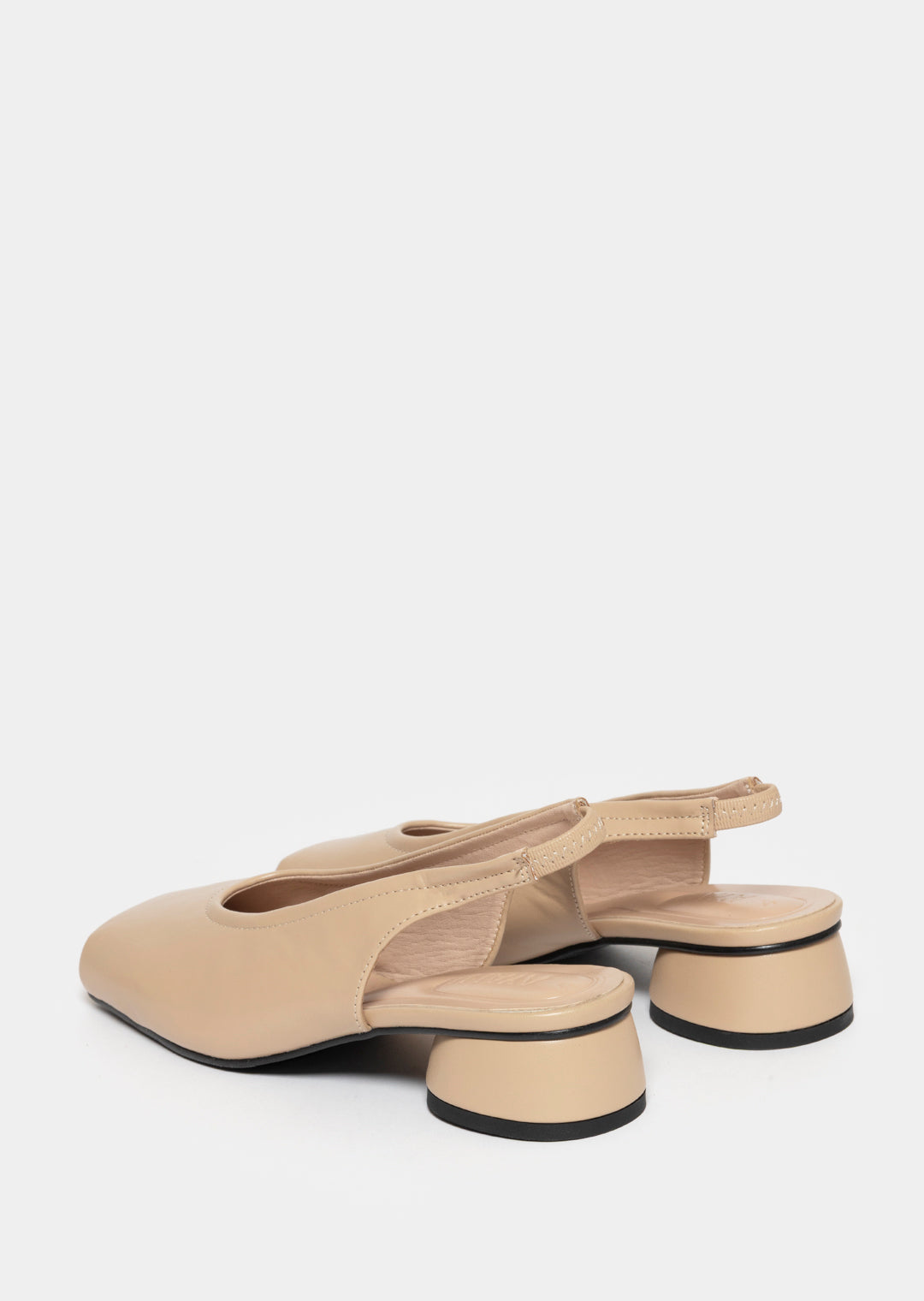 Kiria Square Toe Heel _ 168226 _ Tan