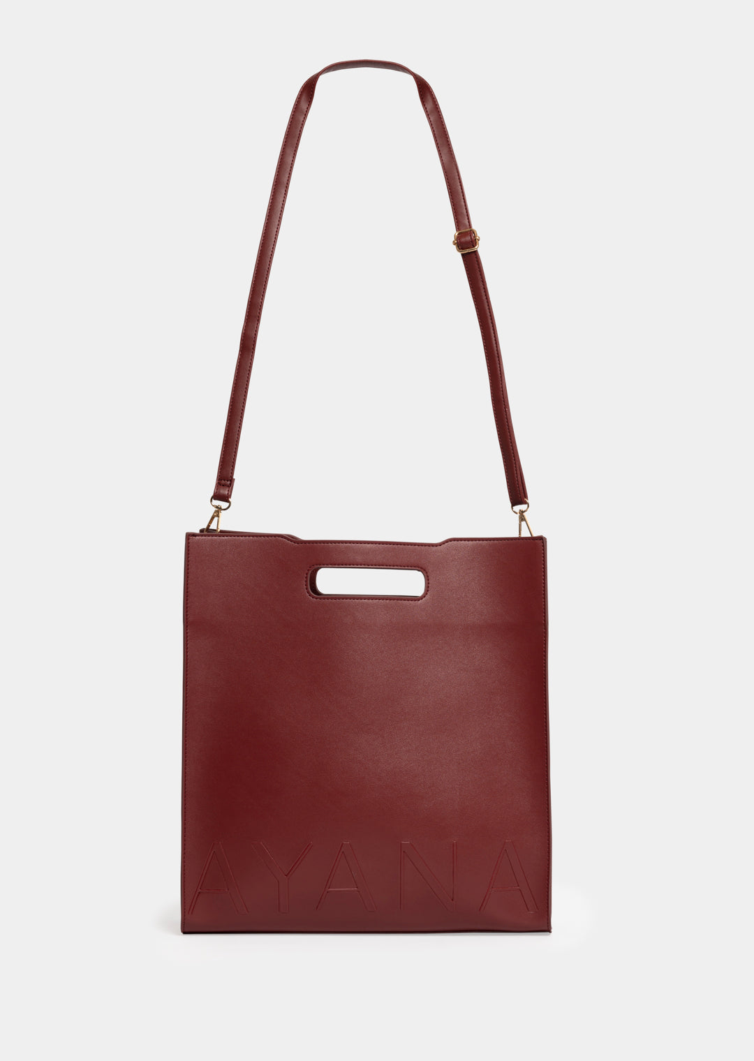 Nokwanda Embossed Bag _ 162060 _ Red