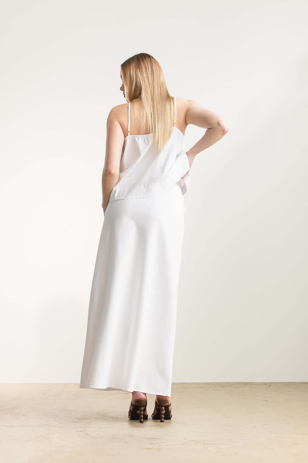 Amanda A-Line Maxi Skirt