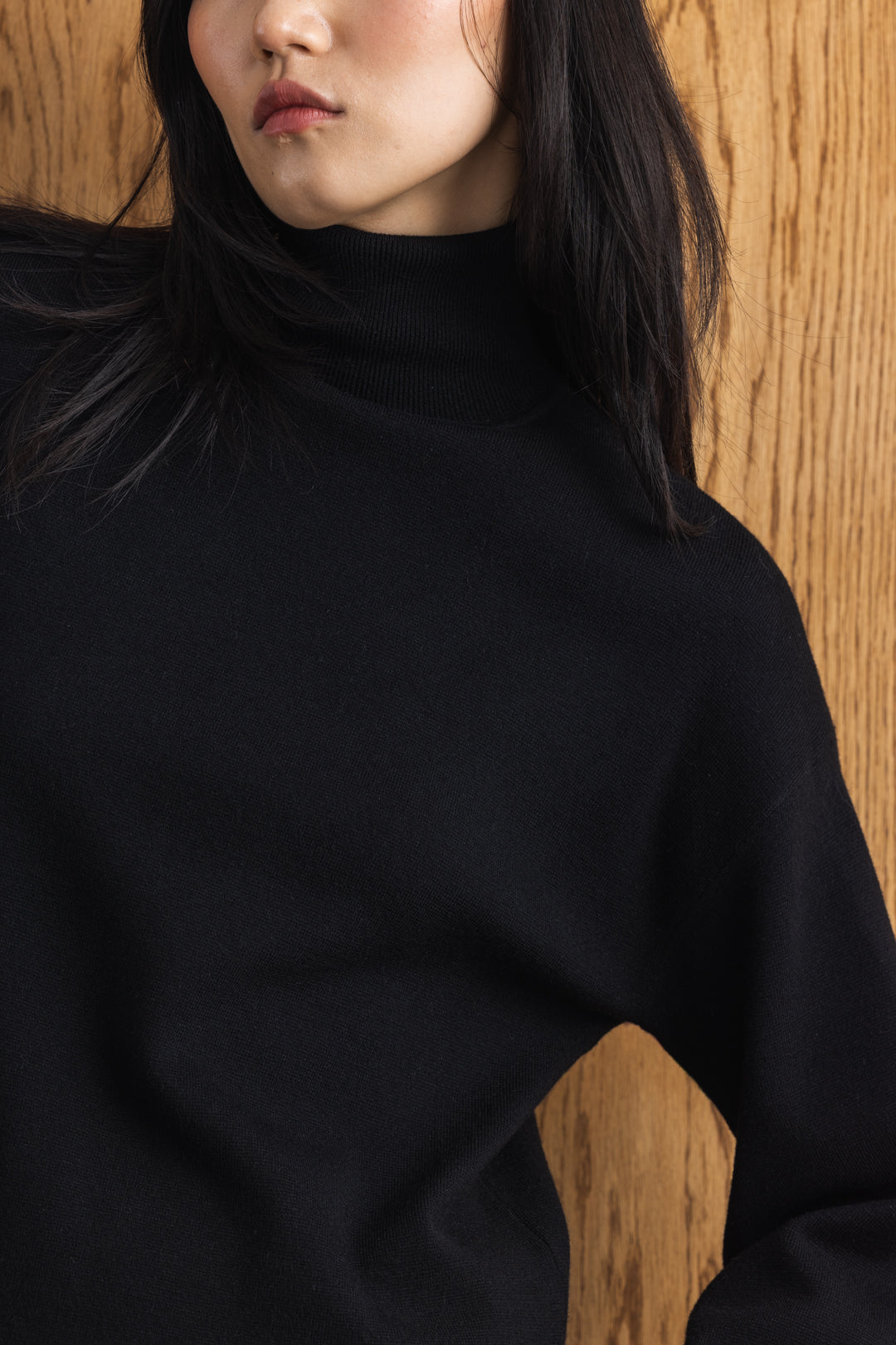 Nouria Polo Neck Knit