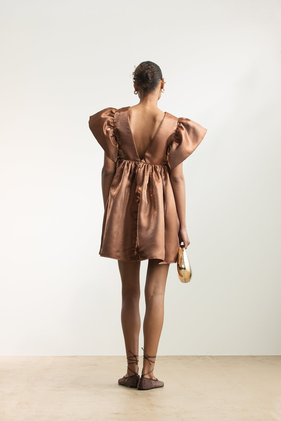 Sharlotte Babydoll Mini Dress