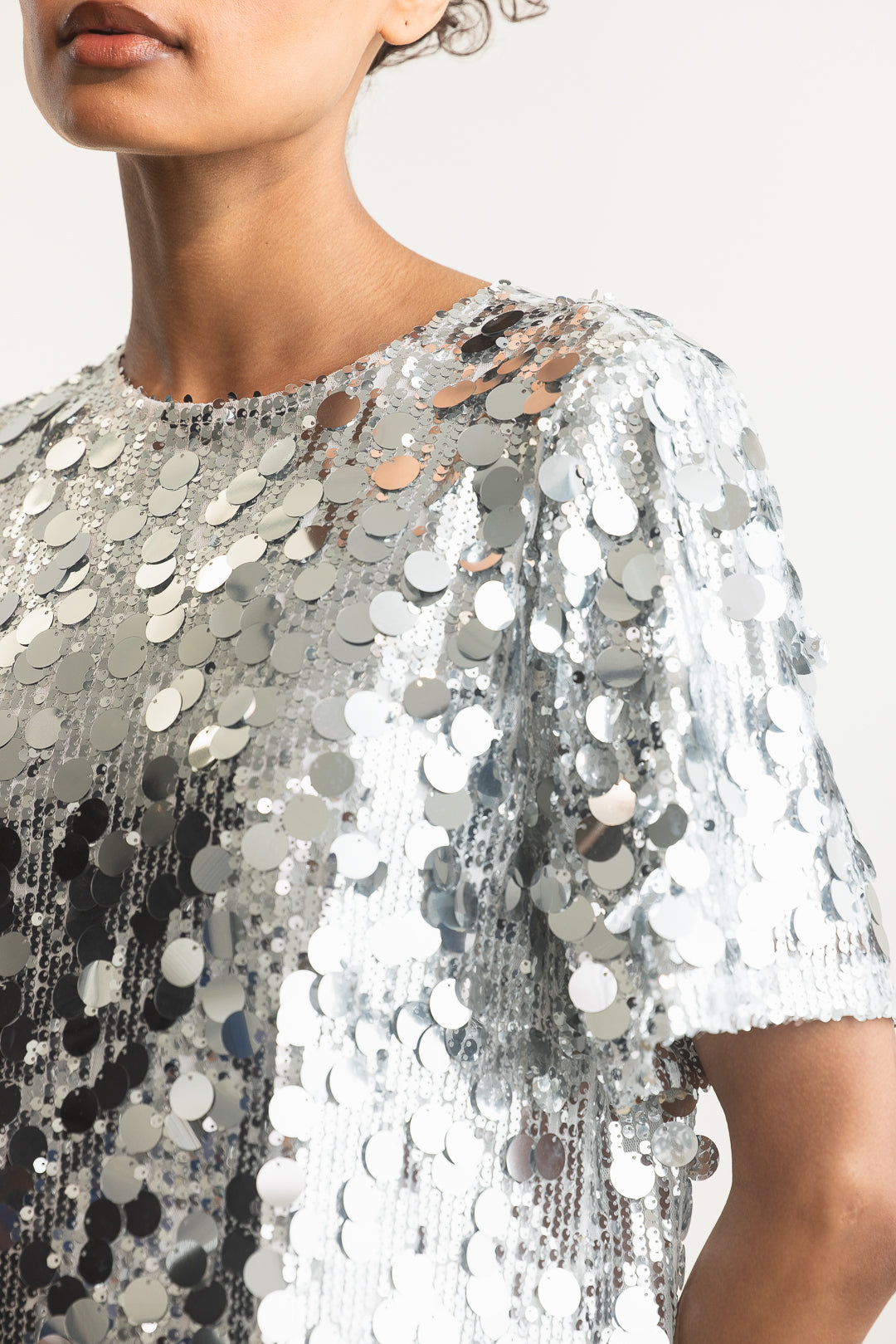 Sindy Sequin T-Shirt Dress