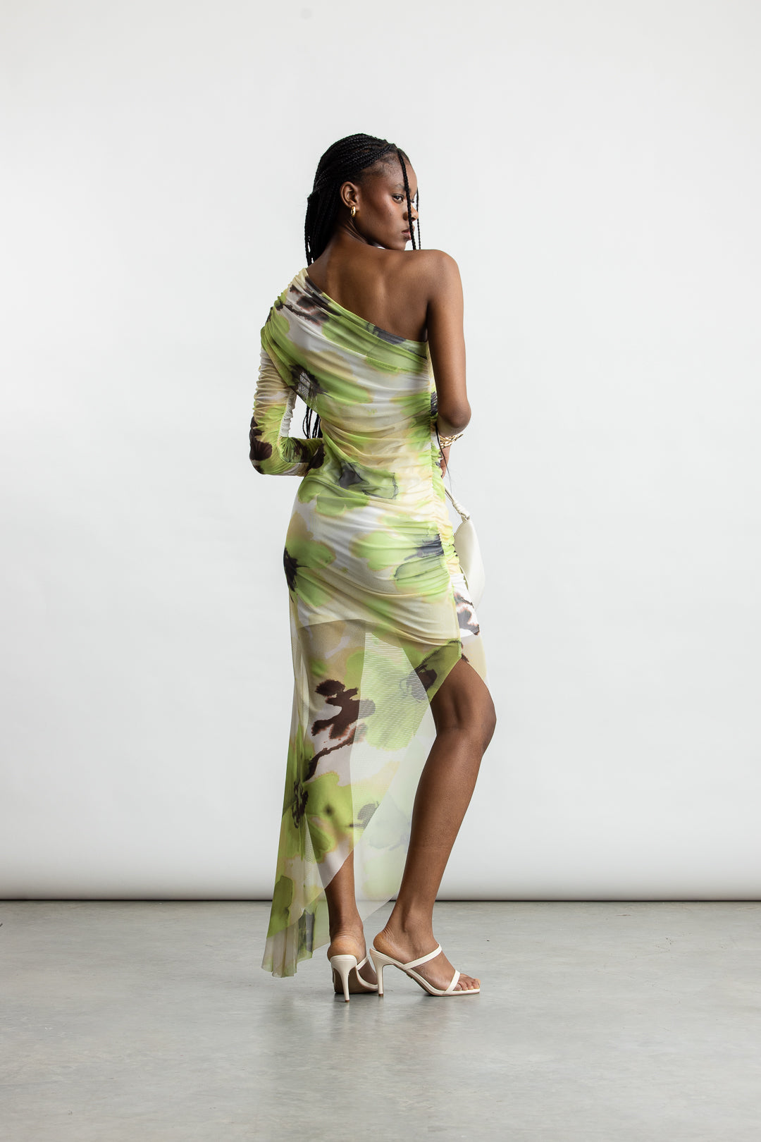 Tameron Mesh One Shoulder