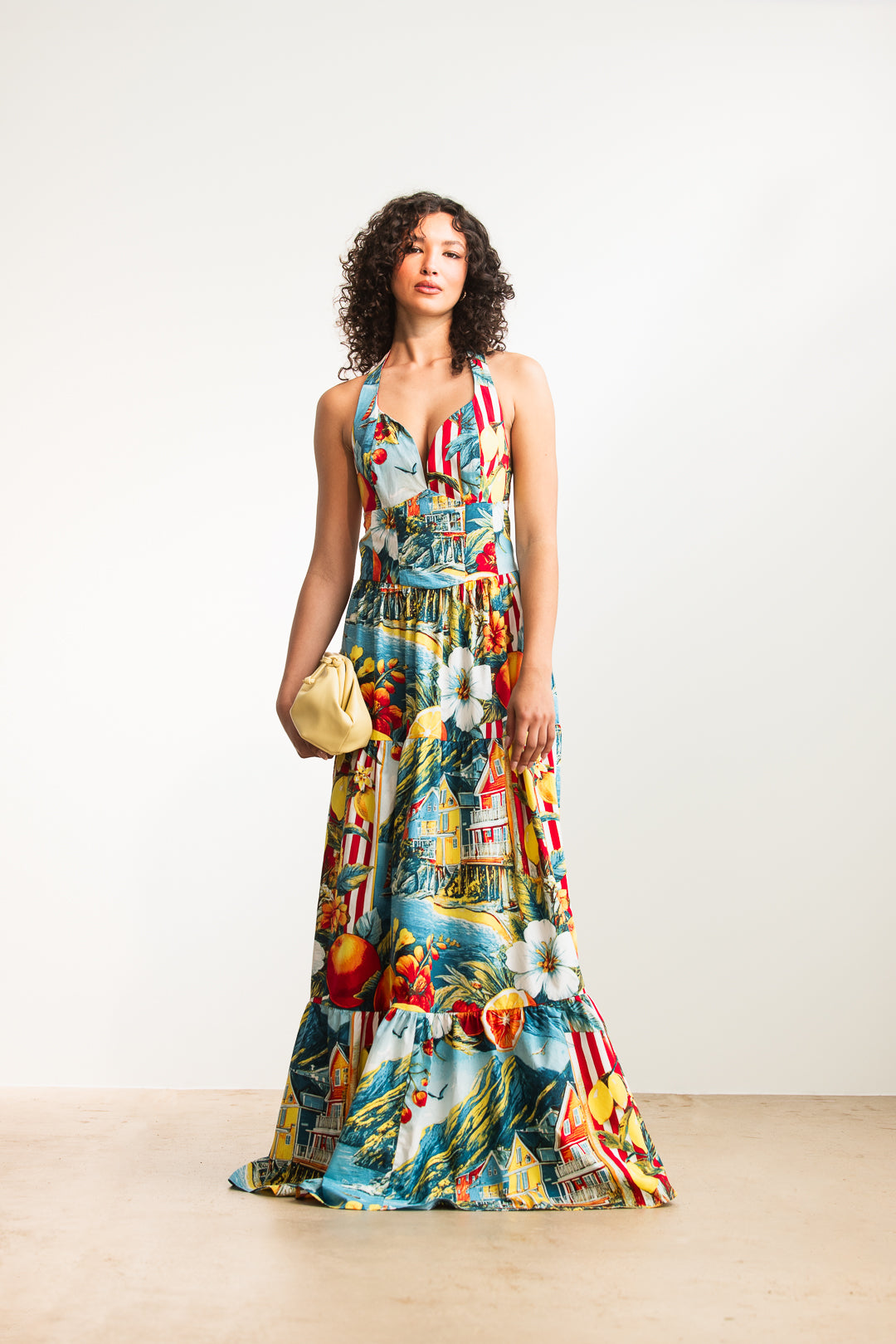 Nathi Halter Neck Maxi