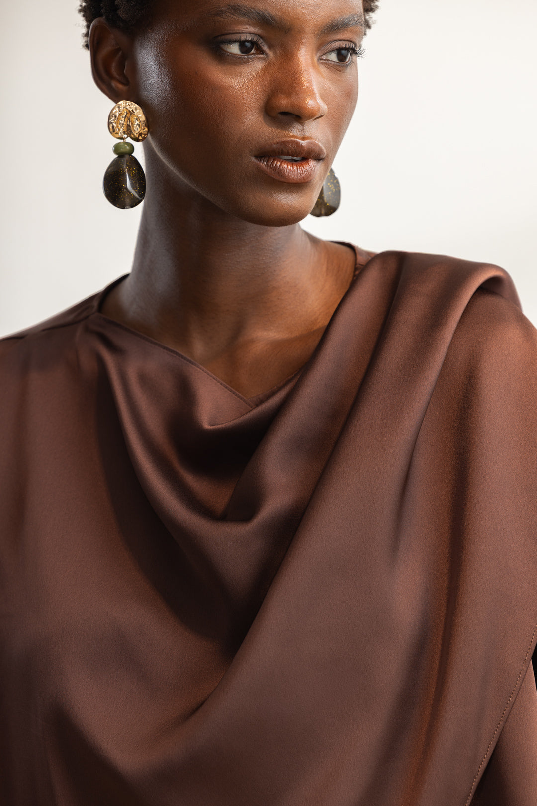 Silindile Draped Blouse