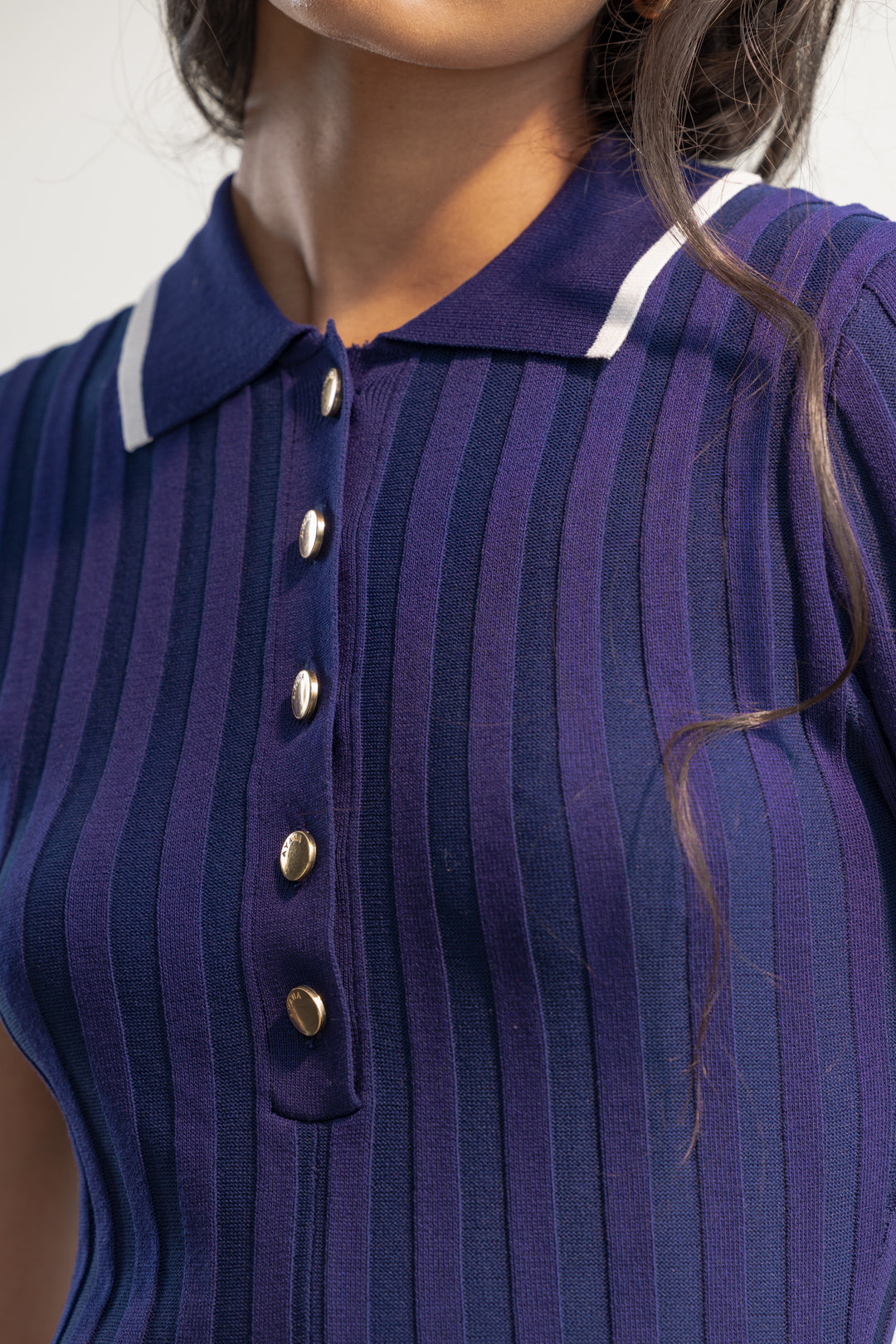 Nozandi Ribbed Flare Dress