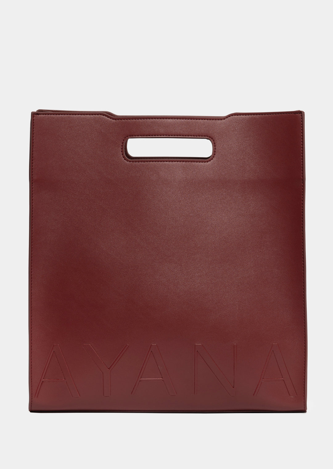 Nokwanda Embossed Bag _ 162060 _ Red