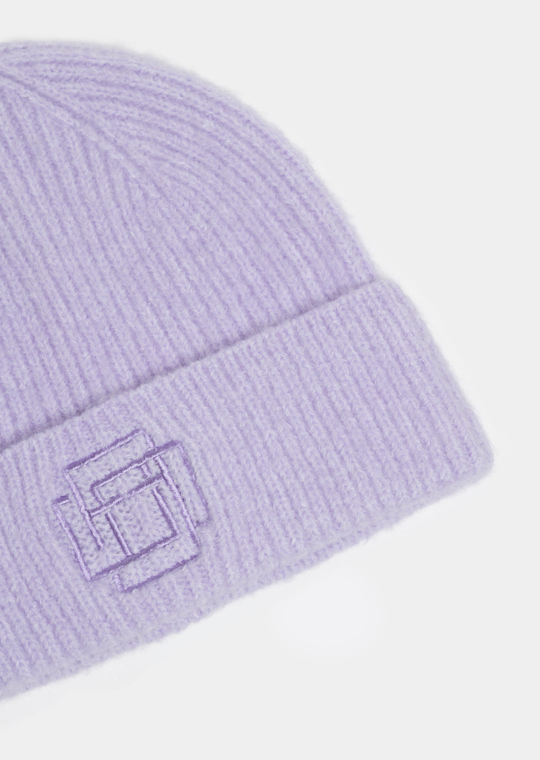 Thalita Rib Beanie _ 163285 _ Lilac