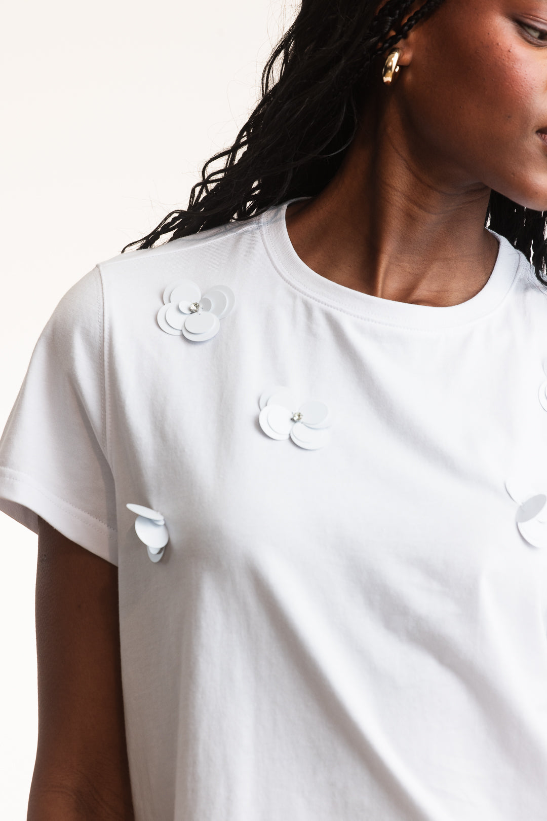 Caryn 3D Floral T-Shirt