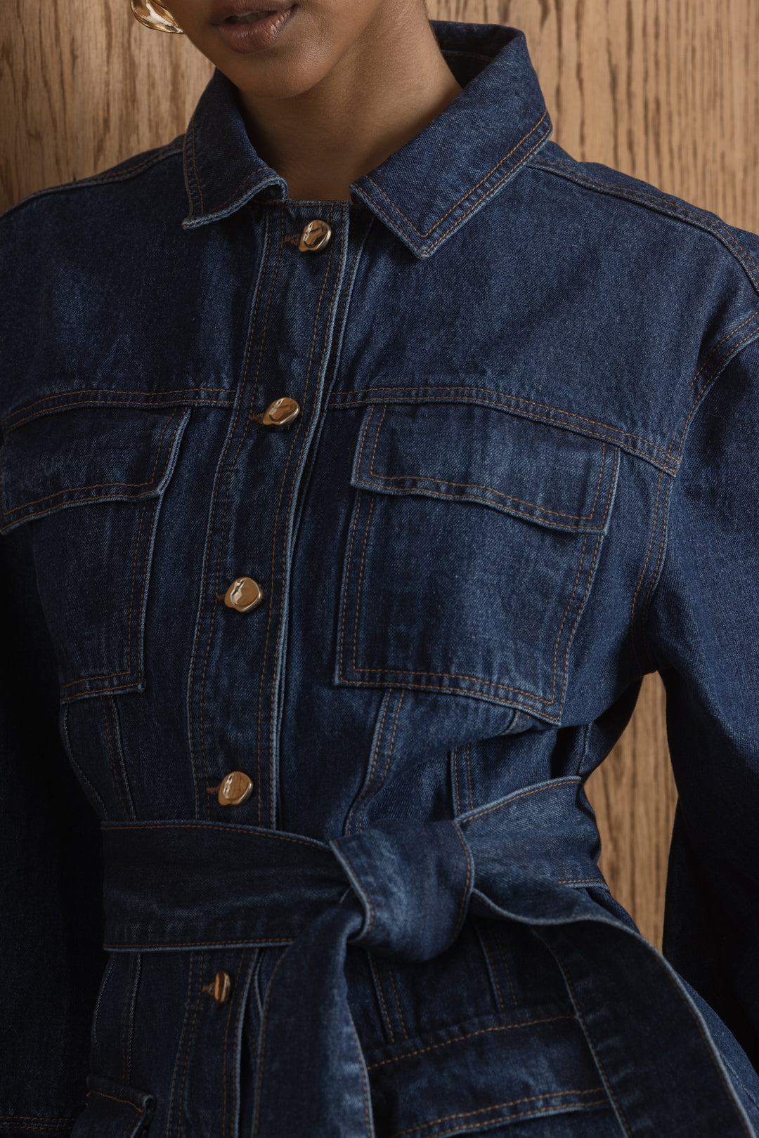 Avaria Longer Length Denim Jacket