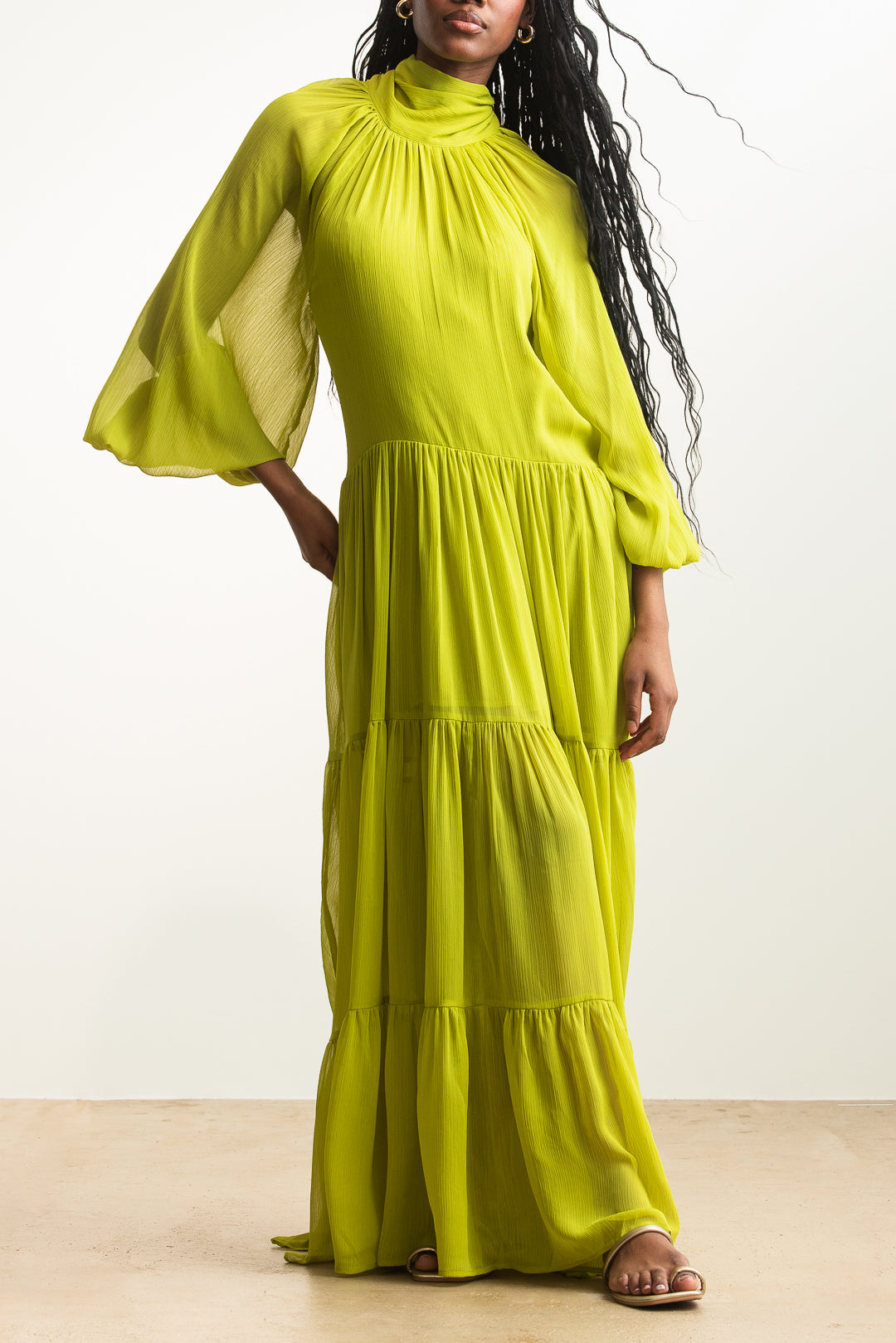 Reeza Tiered Maxi Dress