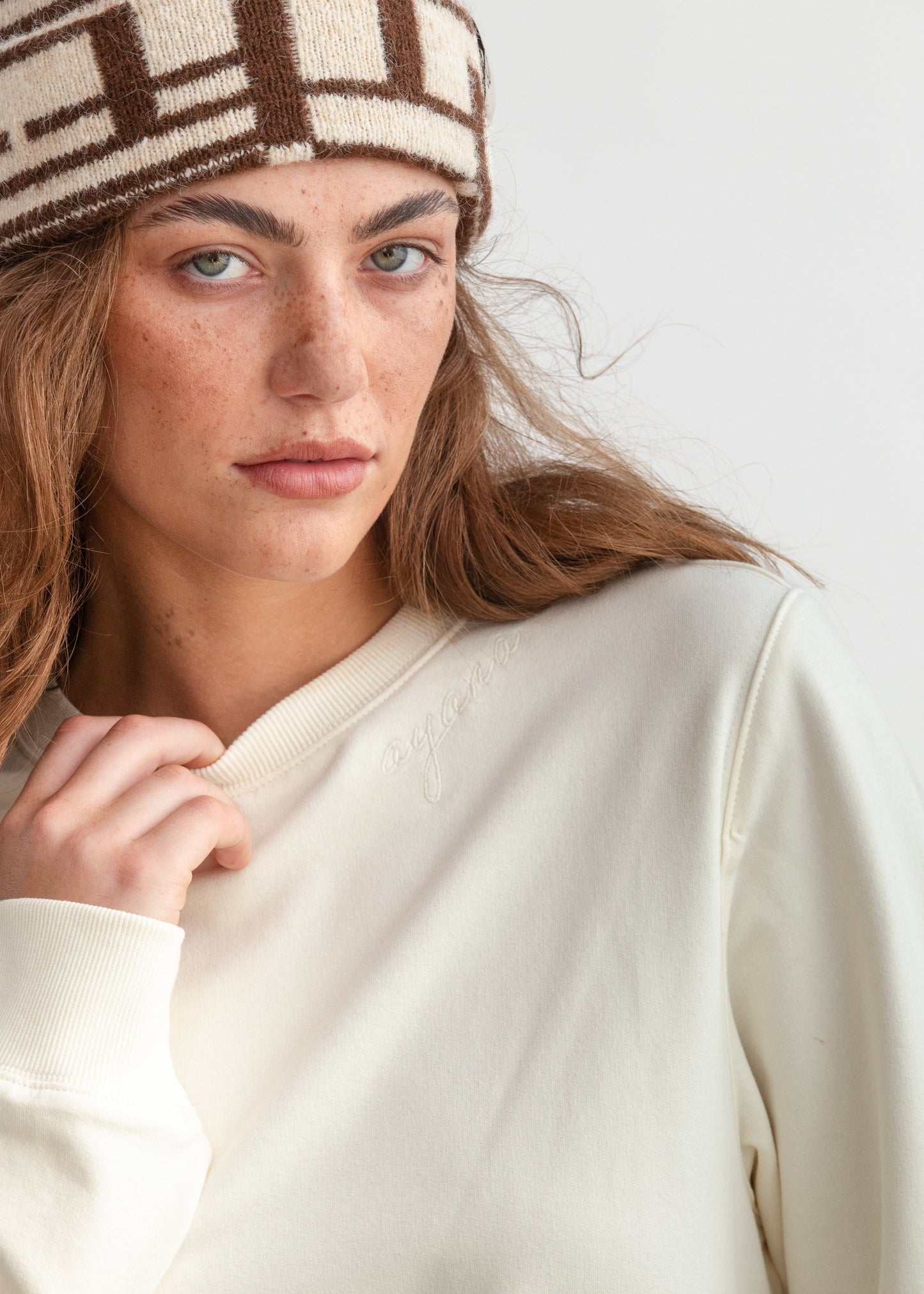 Hannah Sweatshirt _ 160331 _ Ecru