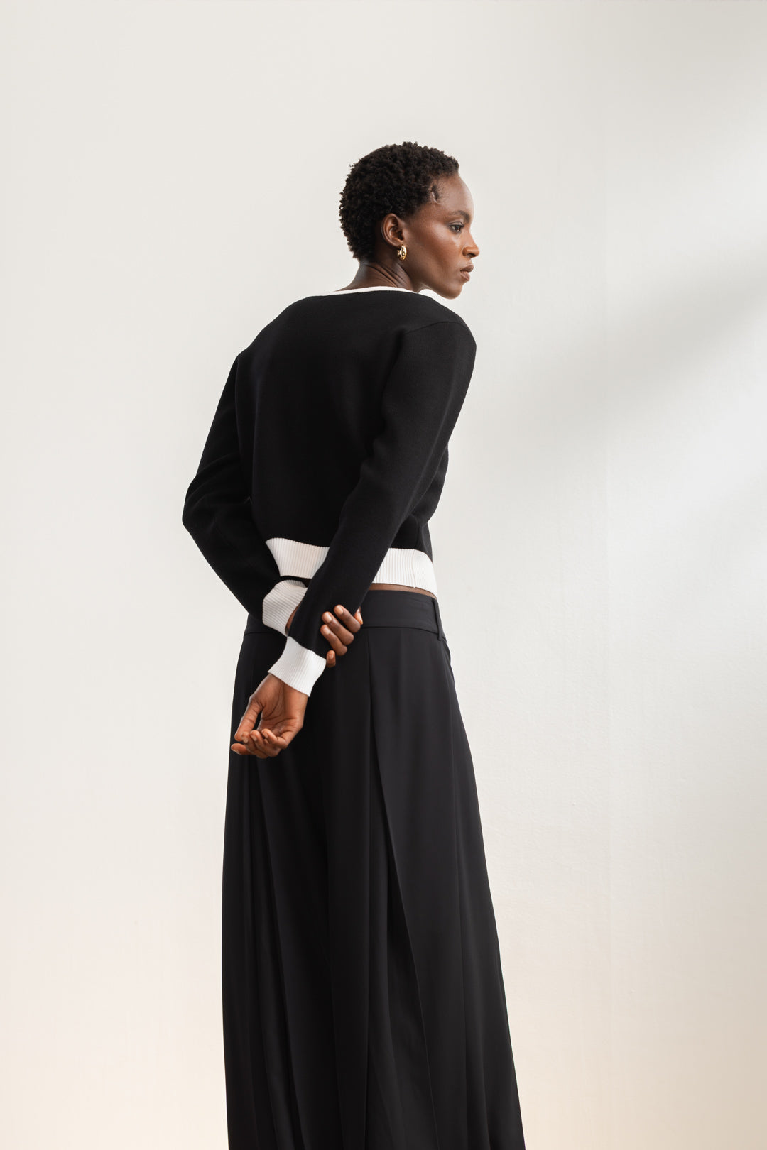 Rumi Colour Block Cardigan