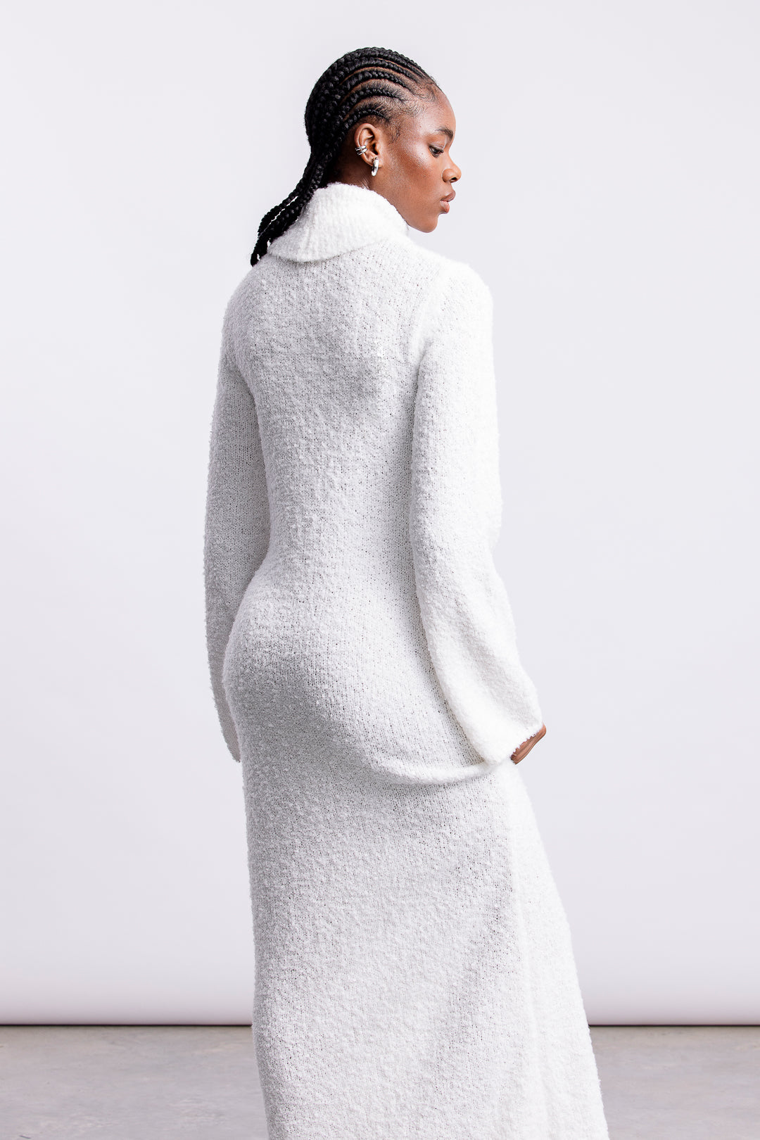 Maryam Knitwear Maxi Dress _ 161829 _ Milk