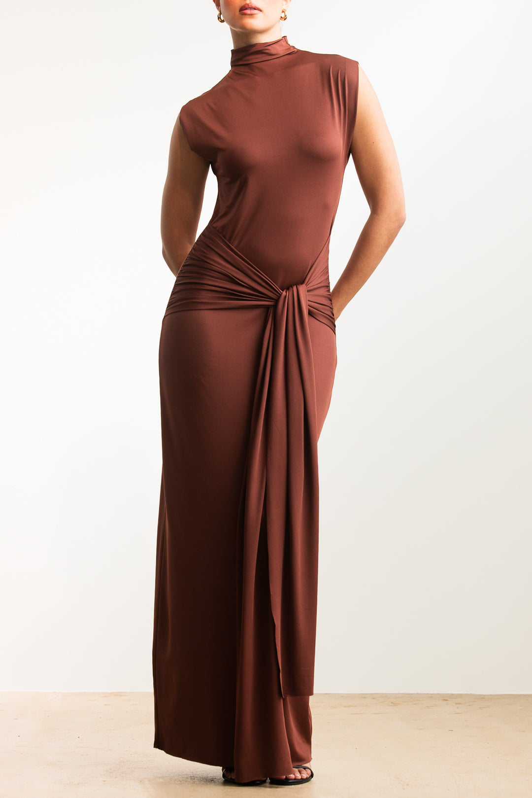 Ariel Knot Front Maxi