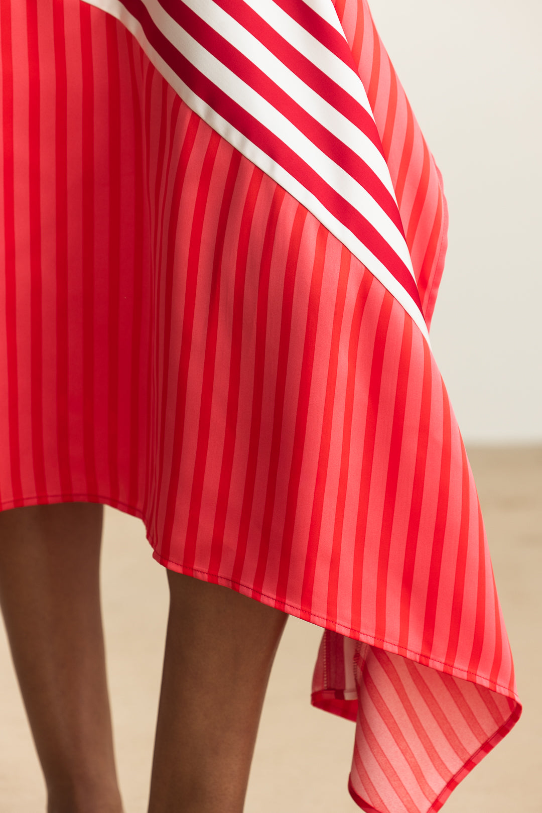 Alani Asymmetrical Slip Dress