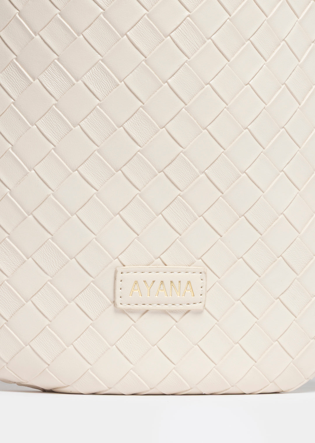 Sue Woven Bag _ 162929 _ Cream