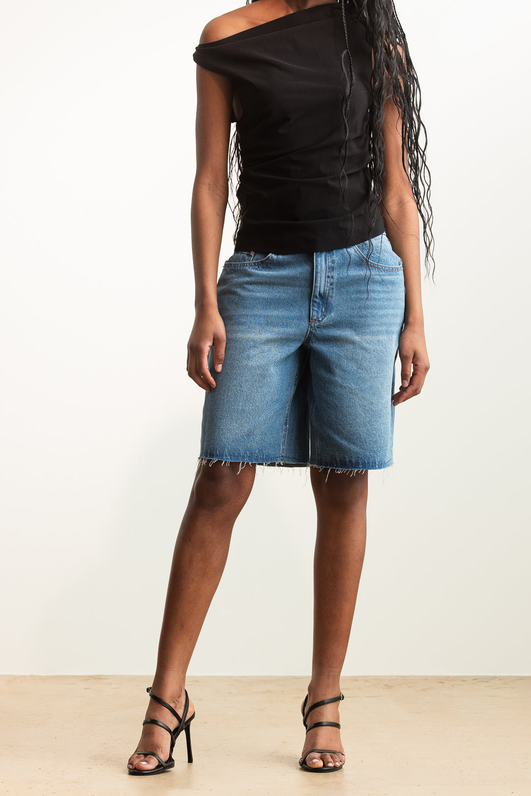 Lutendo Denim Bermuda Short