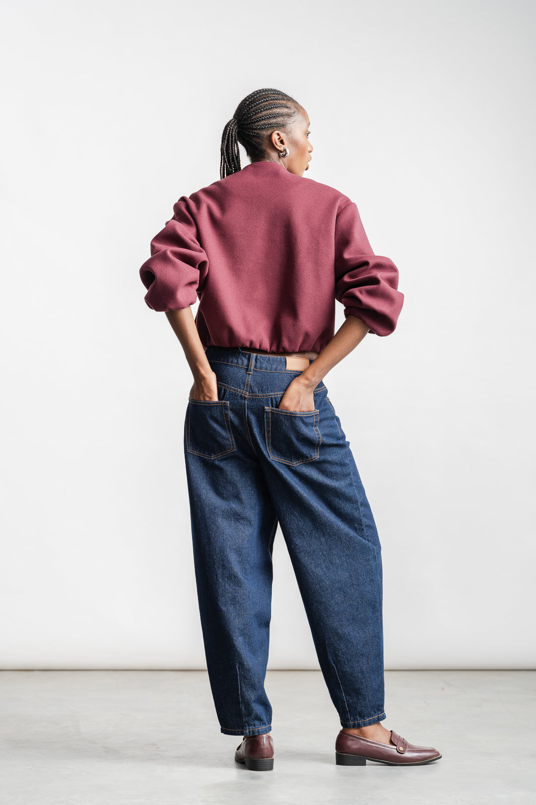 Scarlett Bomber Jacket _ 160136 _ Burgundy
