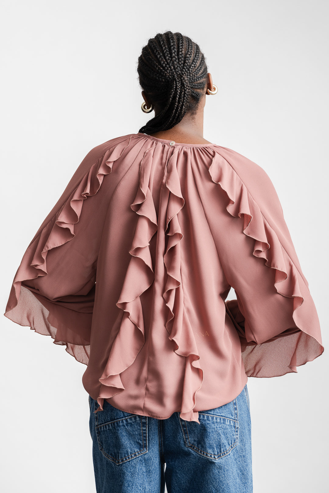 Eli Frill Blouse _ 163839 _ Dusty Pink