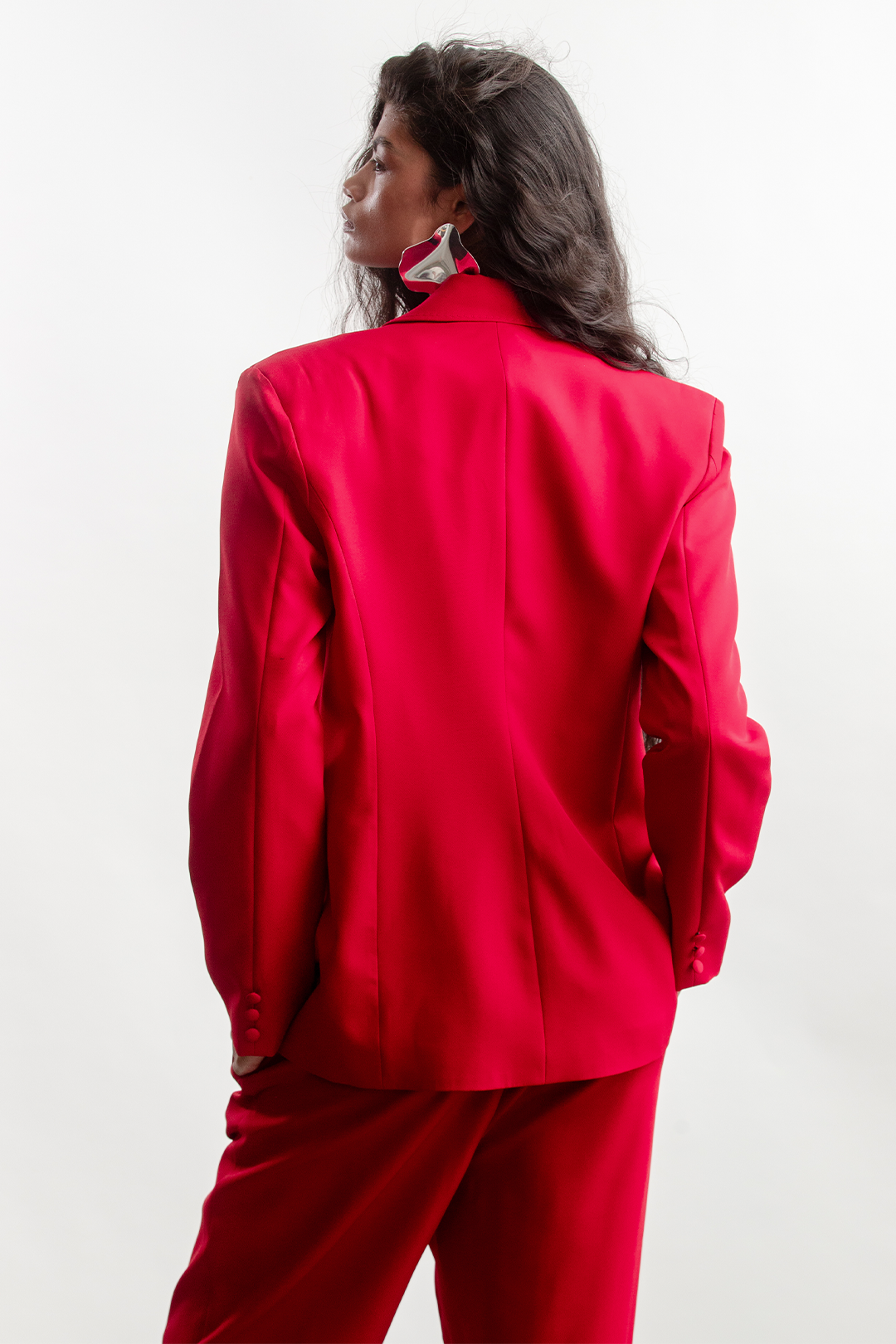 Celine Blazer _ 158364 _ Red