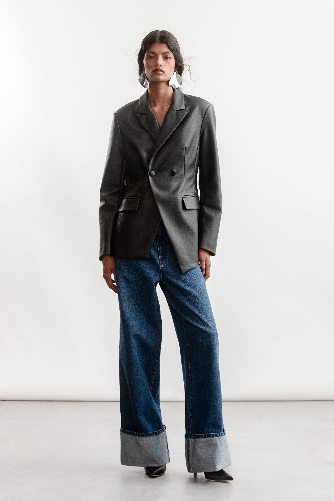 Sima Blazer _ 158623 _ Black Texture