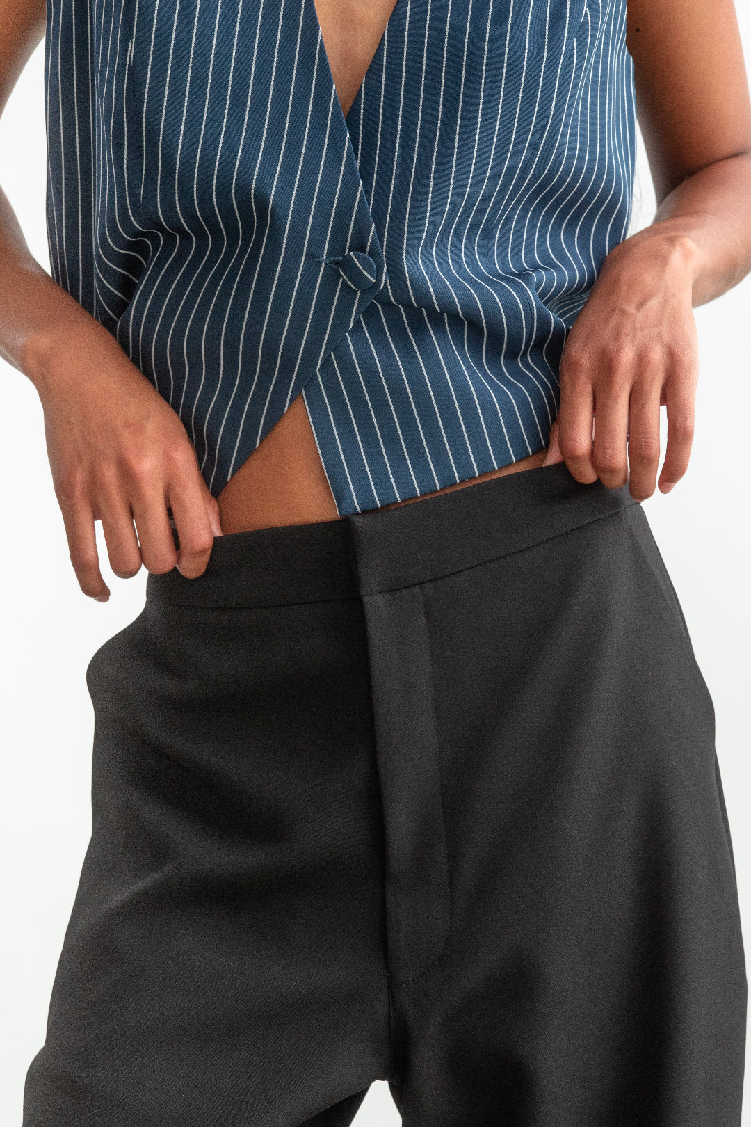 Eva Wide Leg _ 157522 _ Black Texture