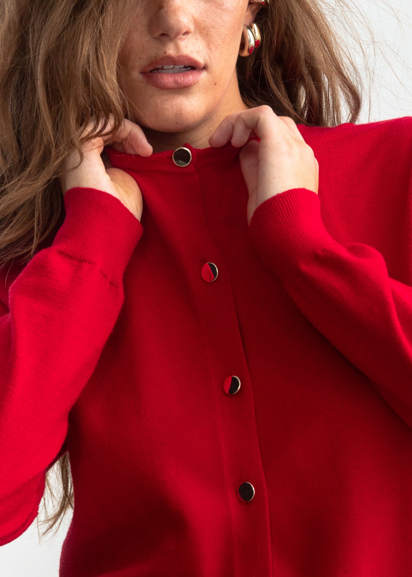 Billie Cardigan _ 158944 _ Red