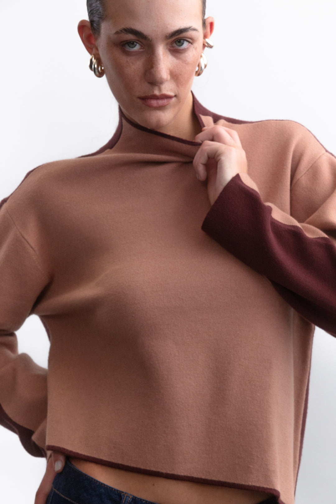 Yolisa Jumper _ 157634 _ Brown