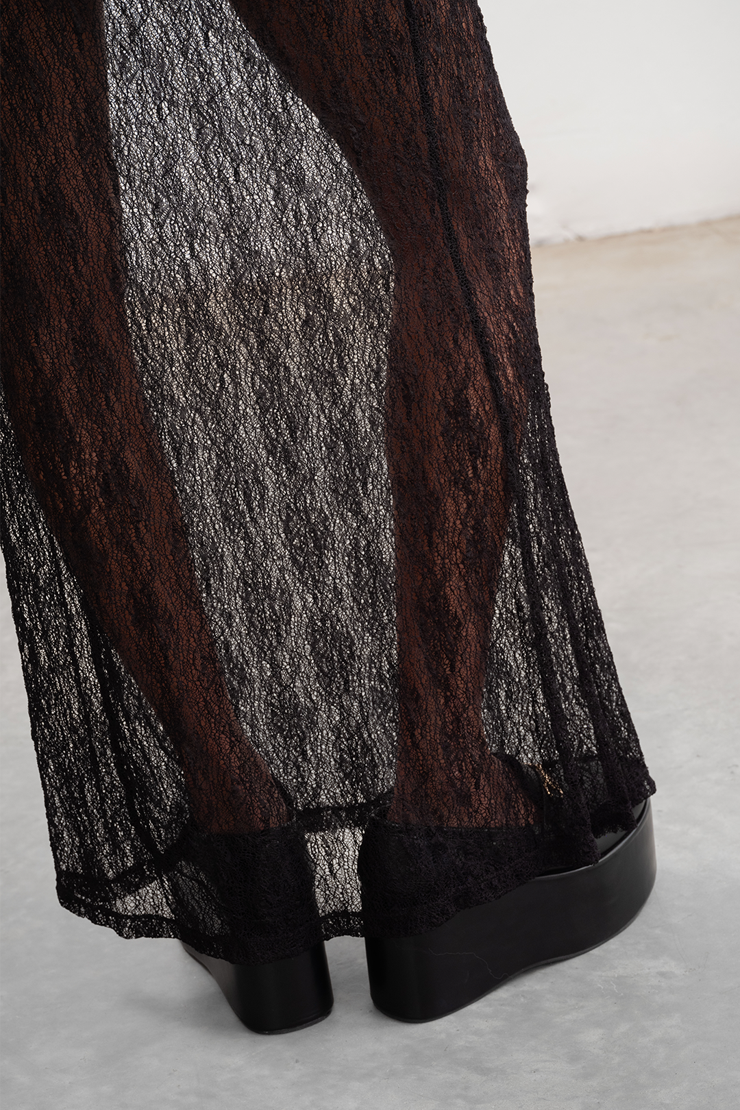 Ruby Lace Skirt _ 158897 _ Black Texture