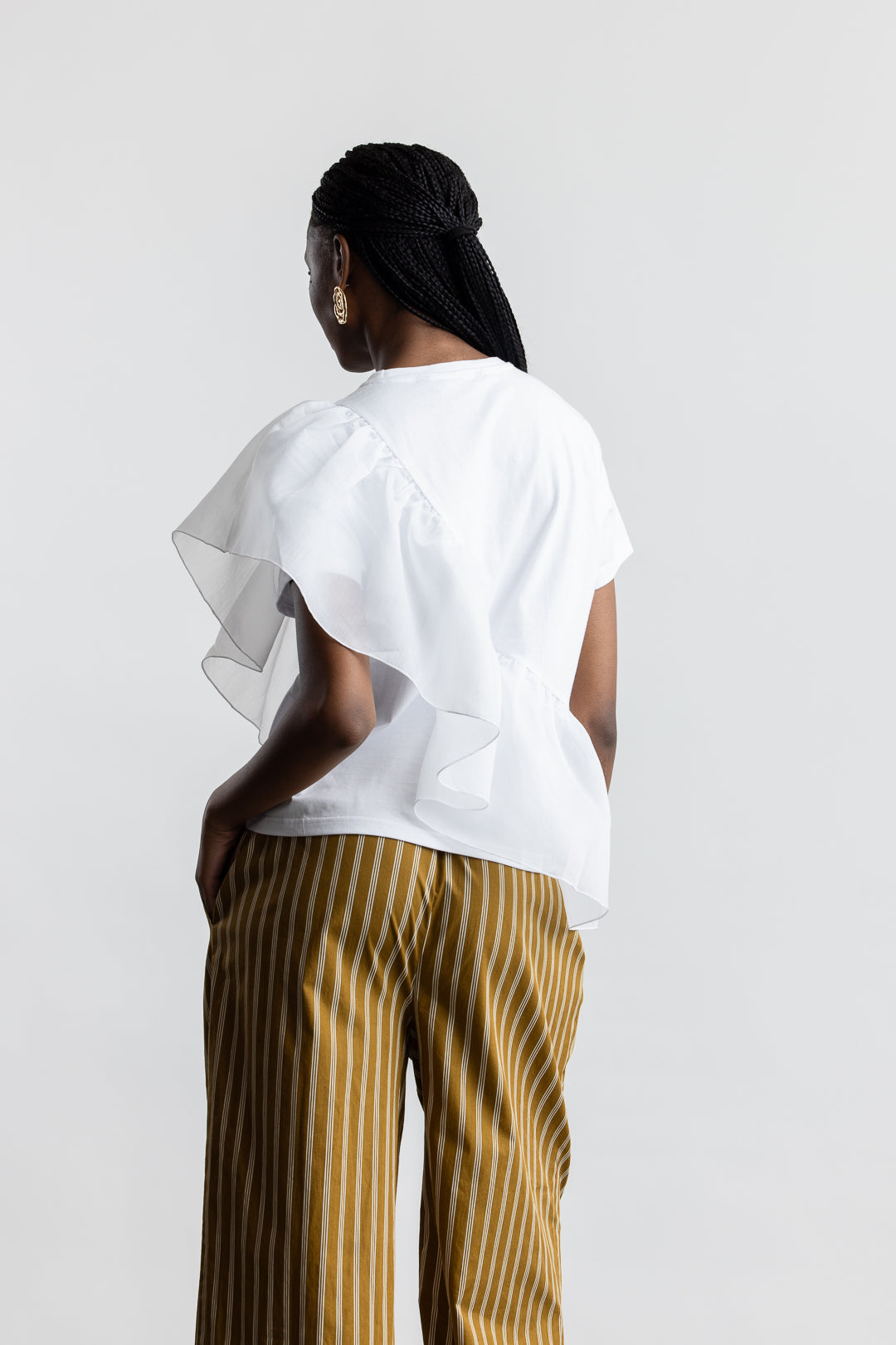 Sibongile Combo Tee _ 170743 _ White