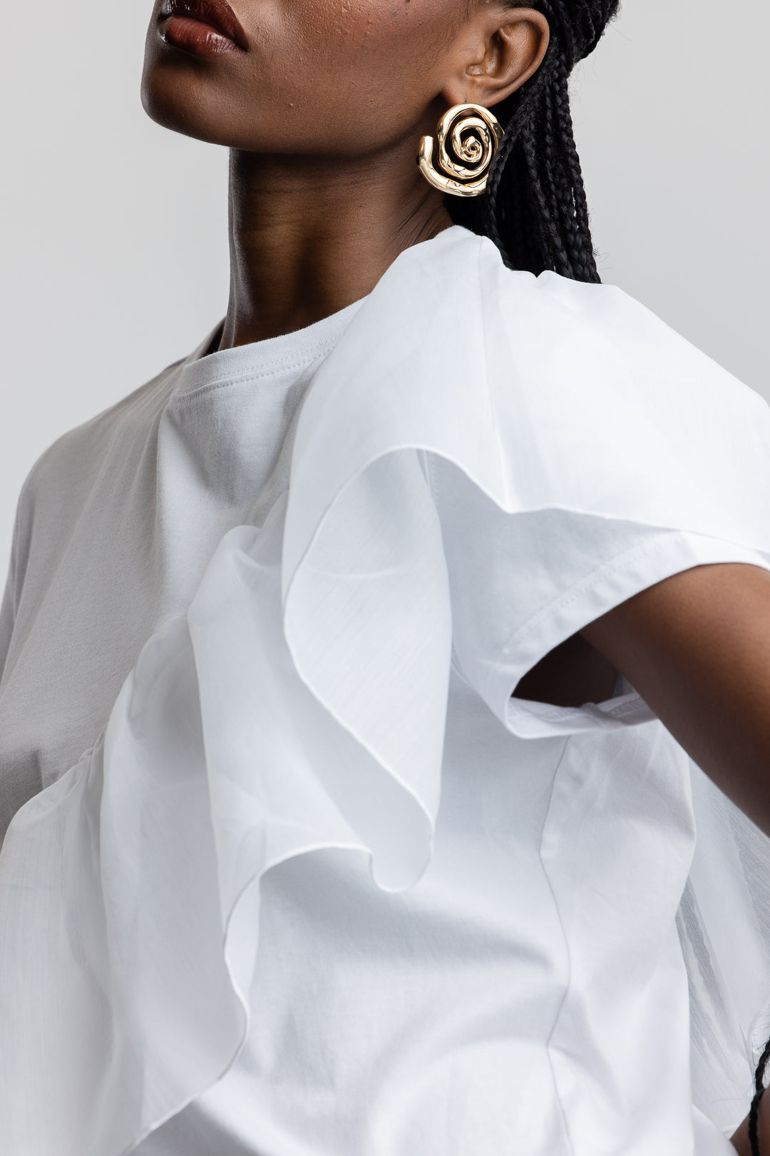 Sibongile Combo Tee _ 170743 _ White
