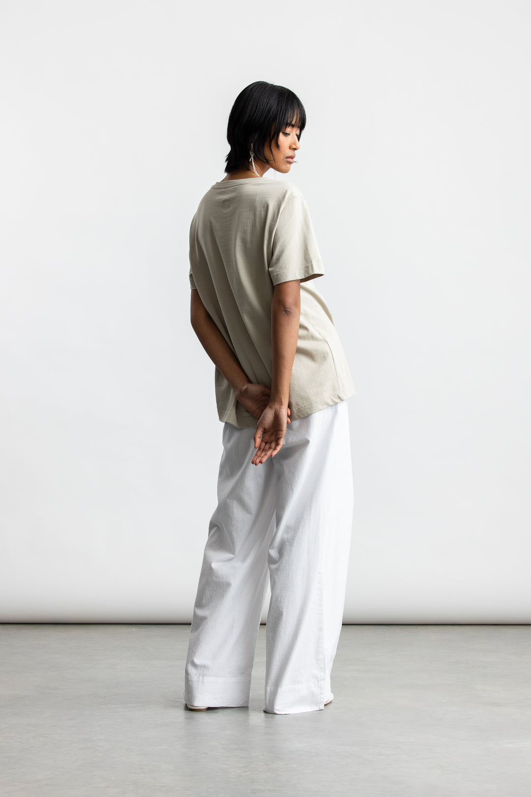 Riley Regular T-Shirt _ 167930 _ Stone