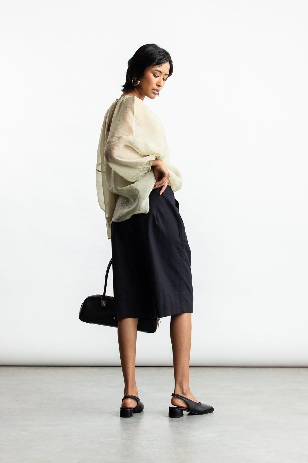Lebohang Bermuda Shorts _ 167883 _ Black Texture