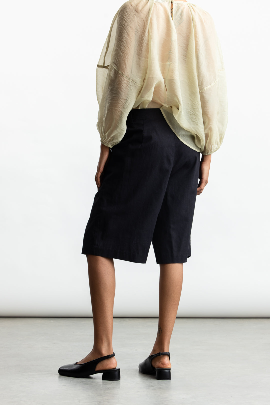 Lebohang Bermuda Shorts _ 167883 _ Black Texture