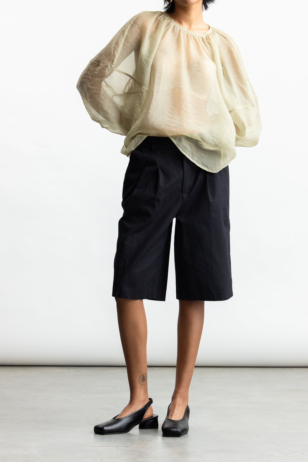 Lebohang Bermuda Shorts _ 167883 _ Black Texture