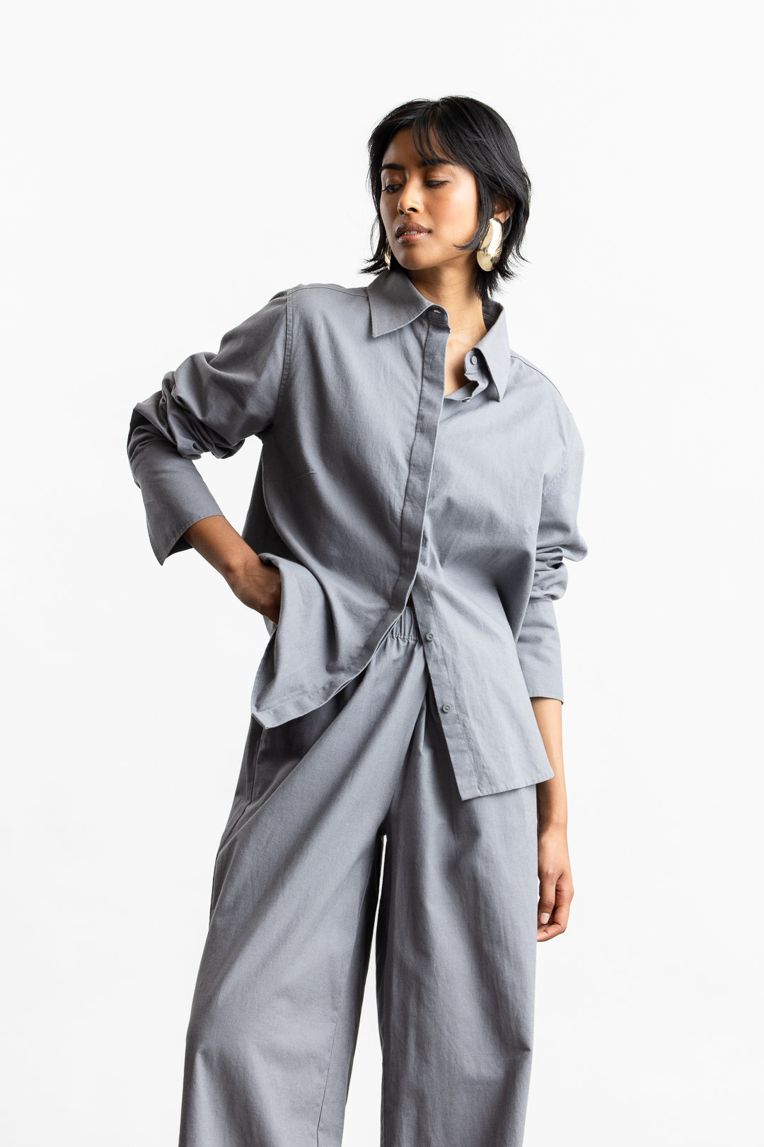 Rey Shirt _ 167983 _ Grey