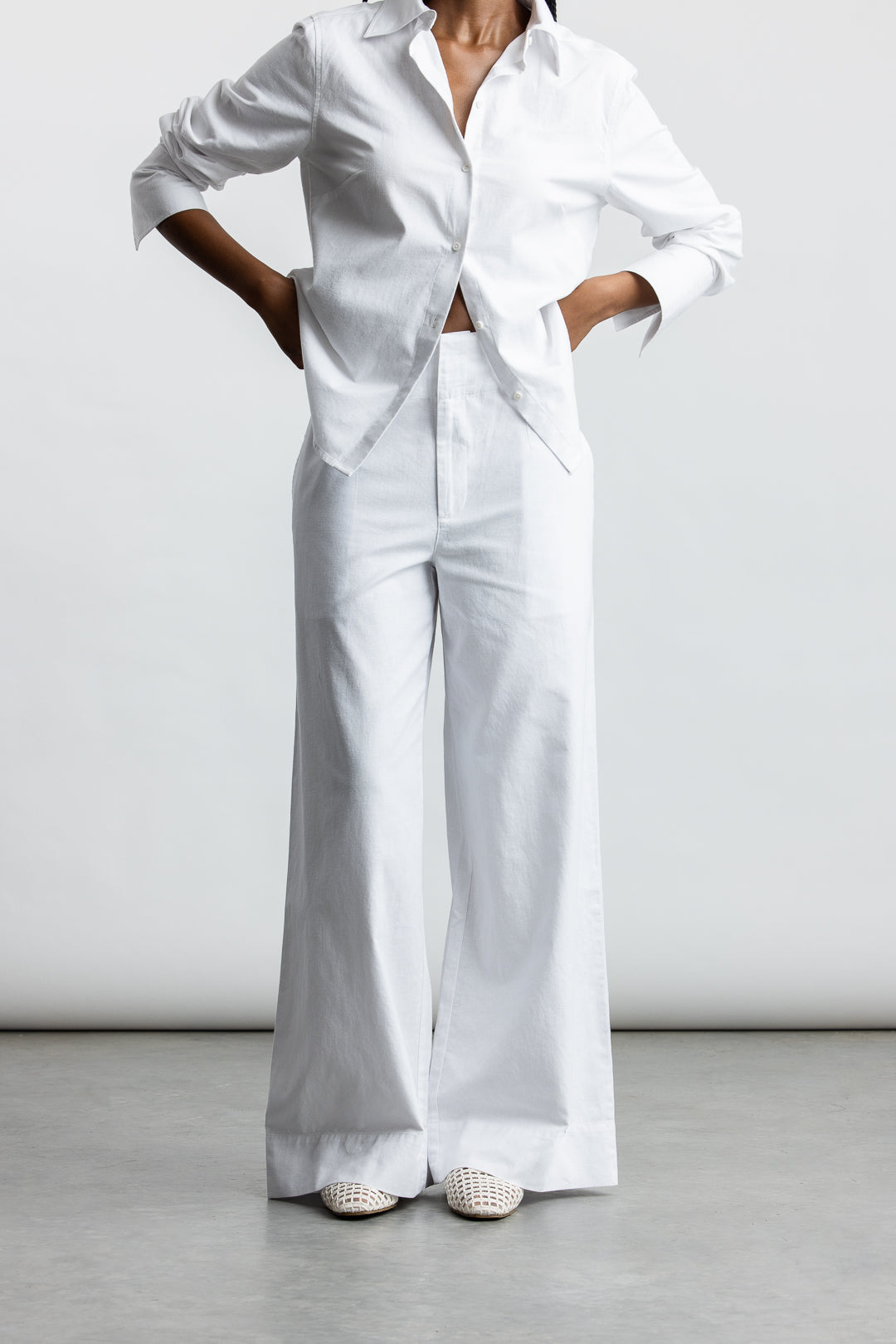 Ilhaam Pull-On Straight Leg _ 167794 _ White