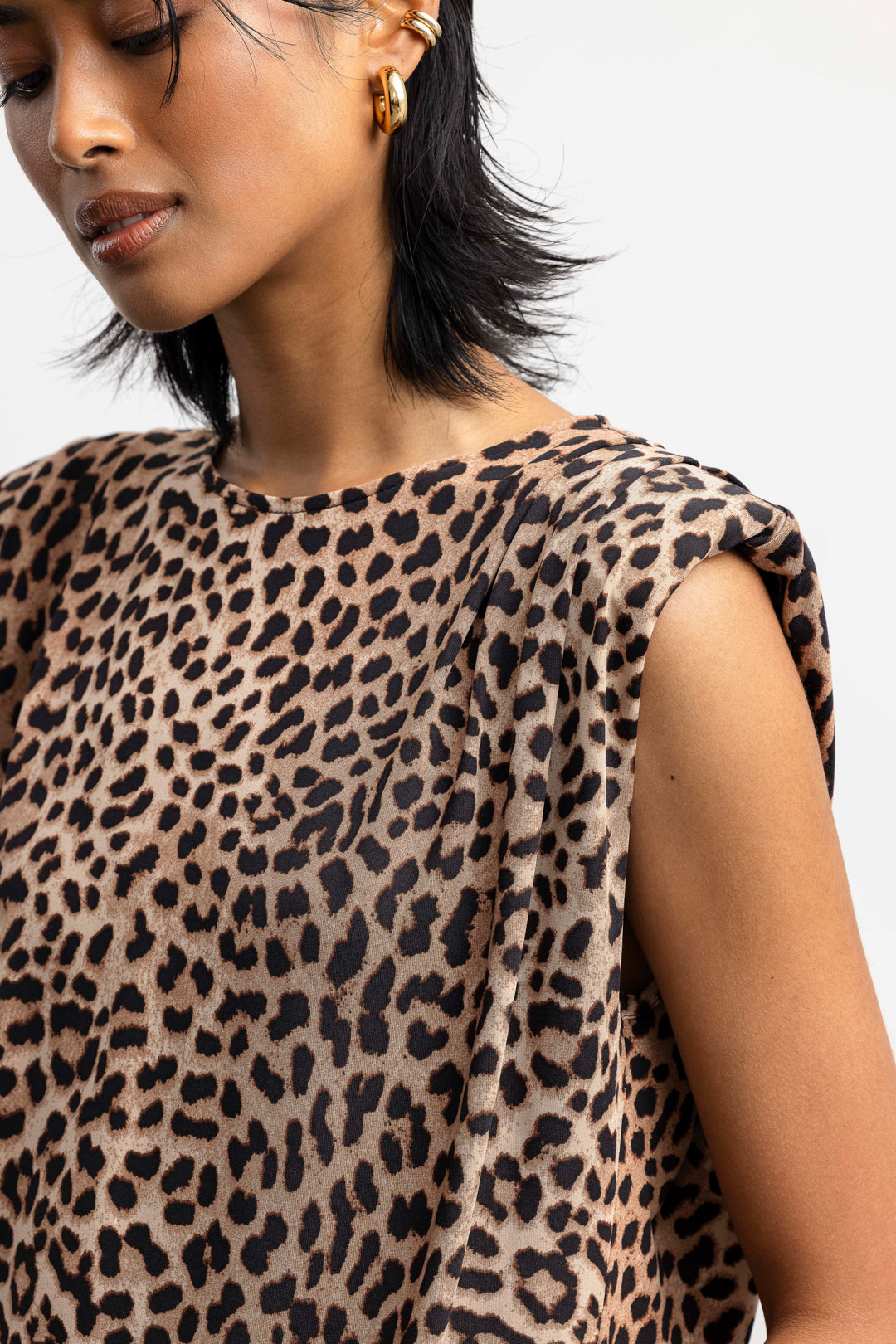 Frankie Shoulder Detail Top _ 172501 _ Multi