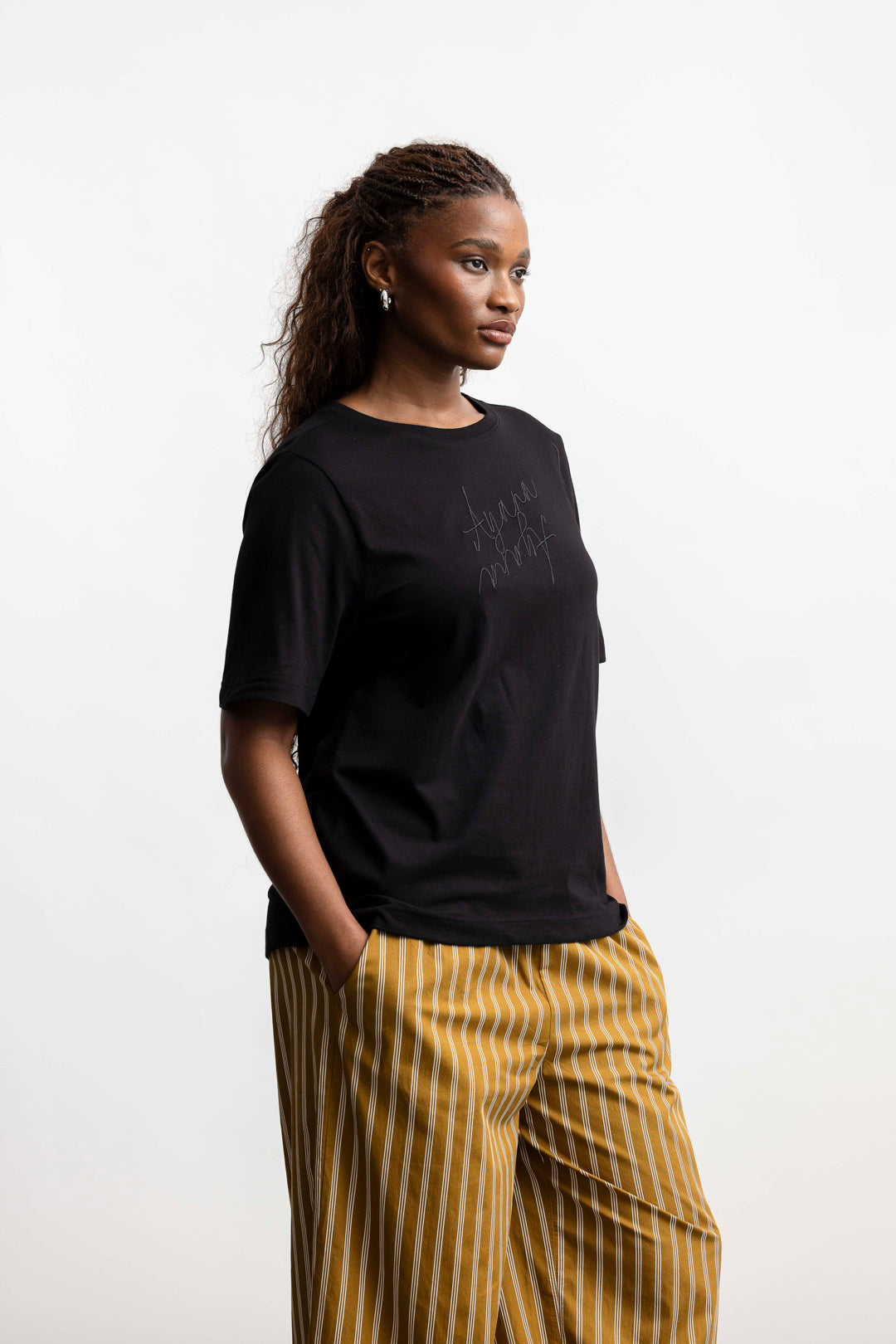 Willow Branded T-Shirt _ 168977 _ Black Texture