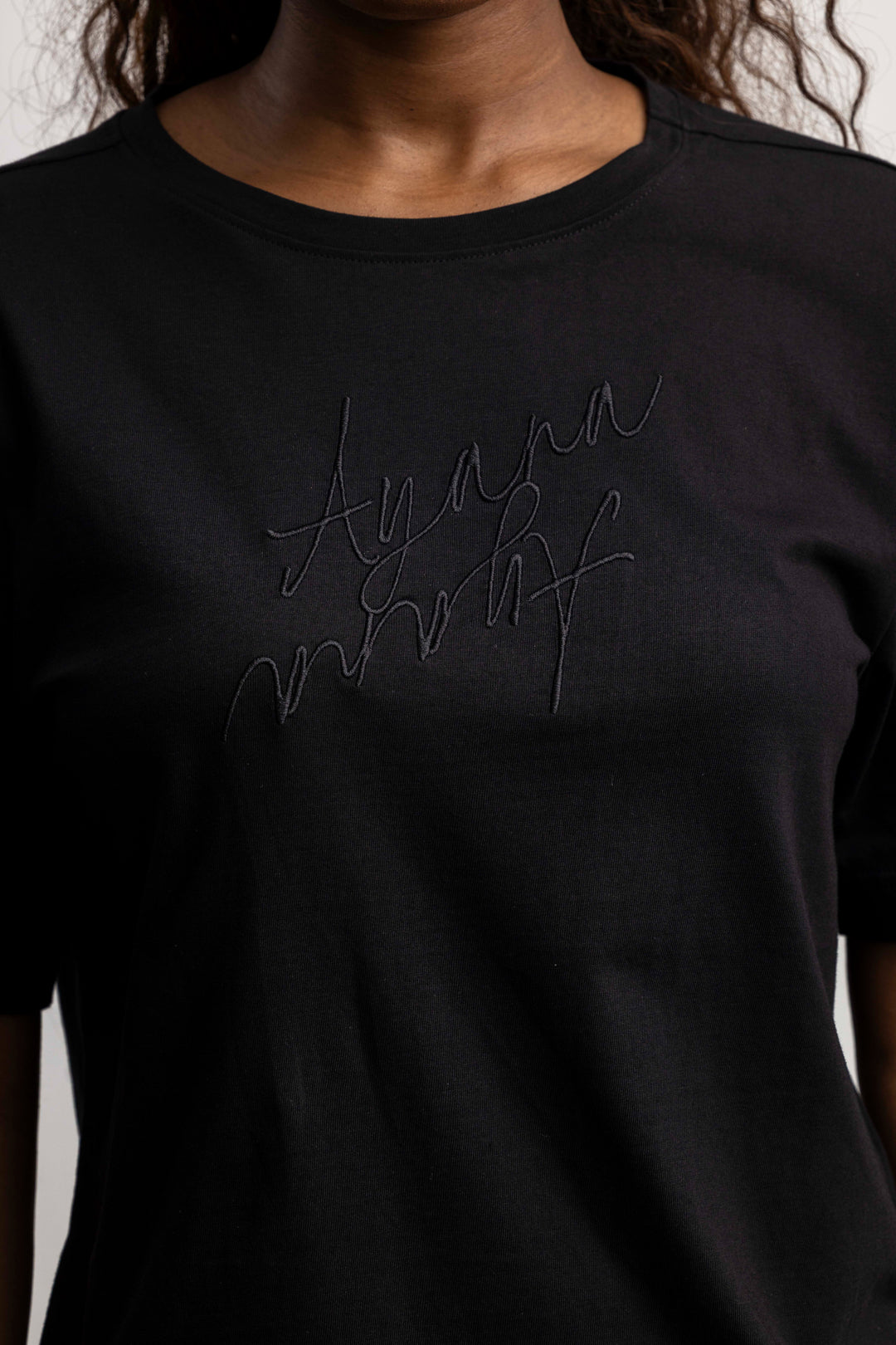 Willow Branded T-Shirt _ 168977 _ Black Texture