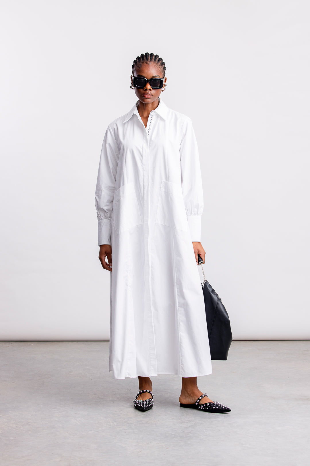 Sheri-Lee Shirt Dress _ 163381 _ White
