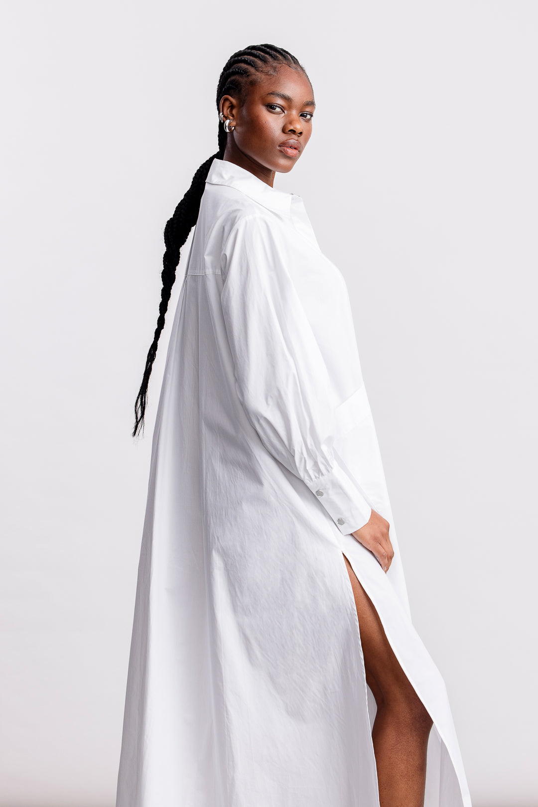 Sheri-Lee Shirt Dress _ 163381 _ White